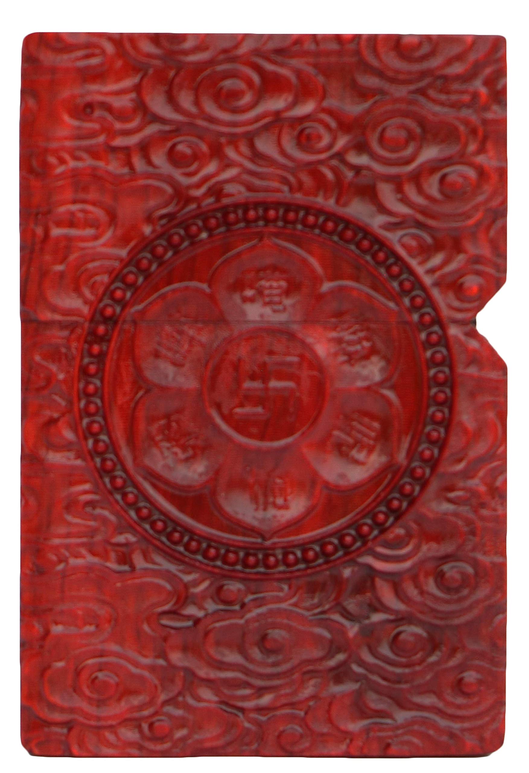 Natural Huanghuali Wood Rosewood Carved Protector Deity Lighter Case for Zippo - Vajravarahi Dorje Phagmo Dakini Design | Buddhist Altar Decor, Spiritual Gift, Collector's Item