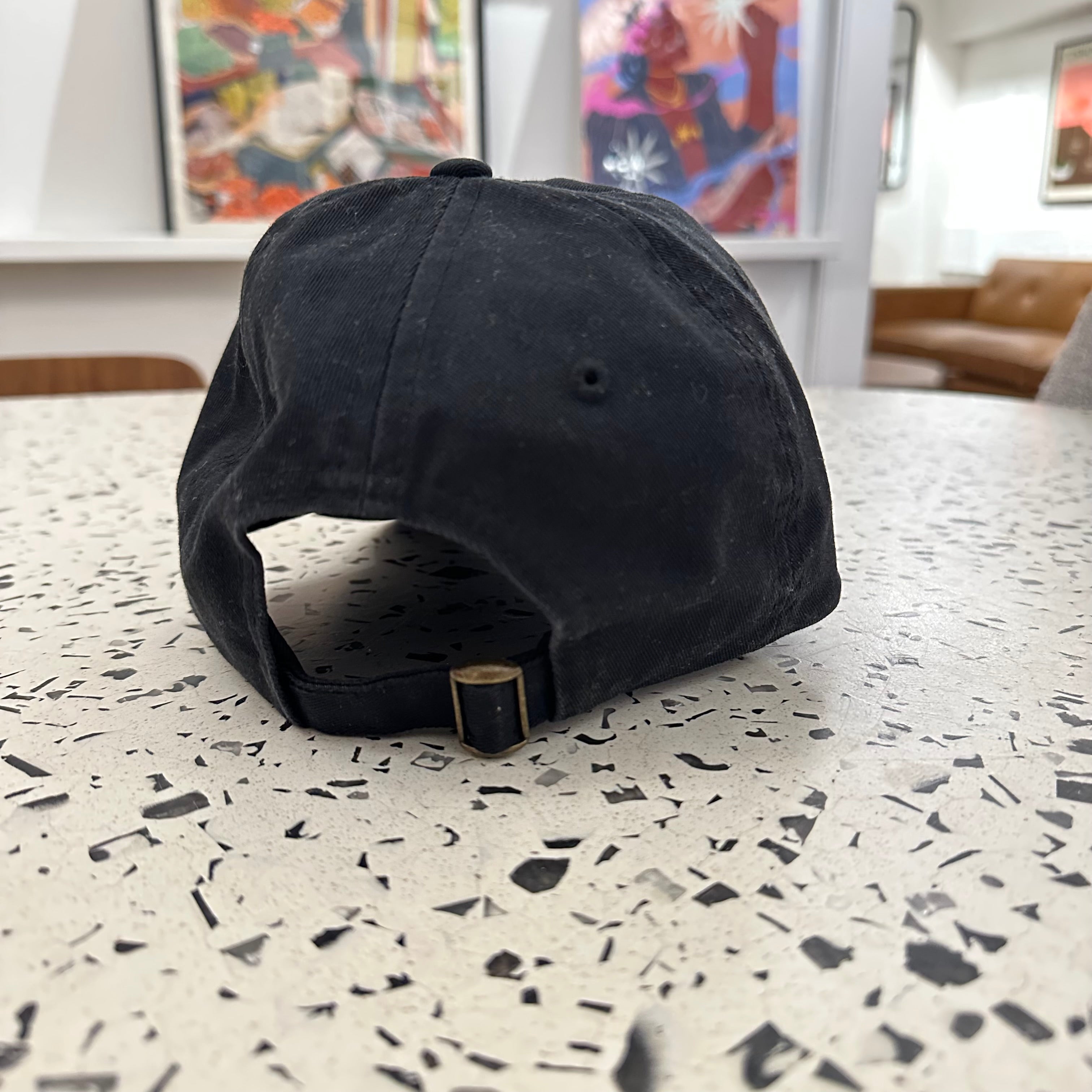 Alt Haus Dad Hat - Adjustable Cotton Baseball Cap for Men & Women | Black | Casual Outdoor & Streetwear Fashion Accessory