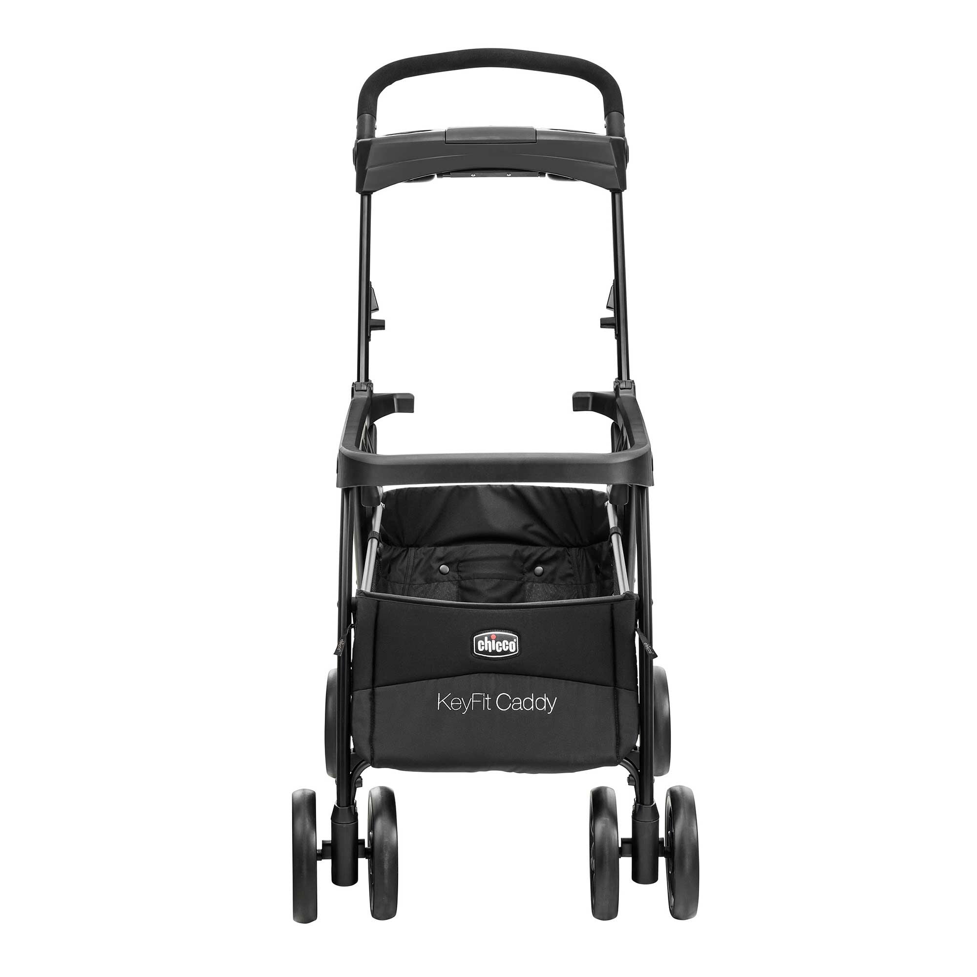 Chicco KeyFit Caddy Frame Stroller - Lightweight Infant Car Seat Carrier for Baby Travel | Perfect for Shopping, Airports & Daily Errands