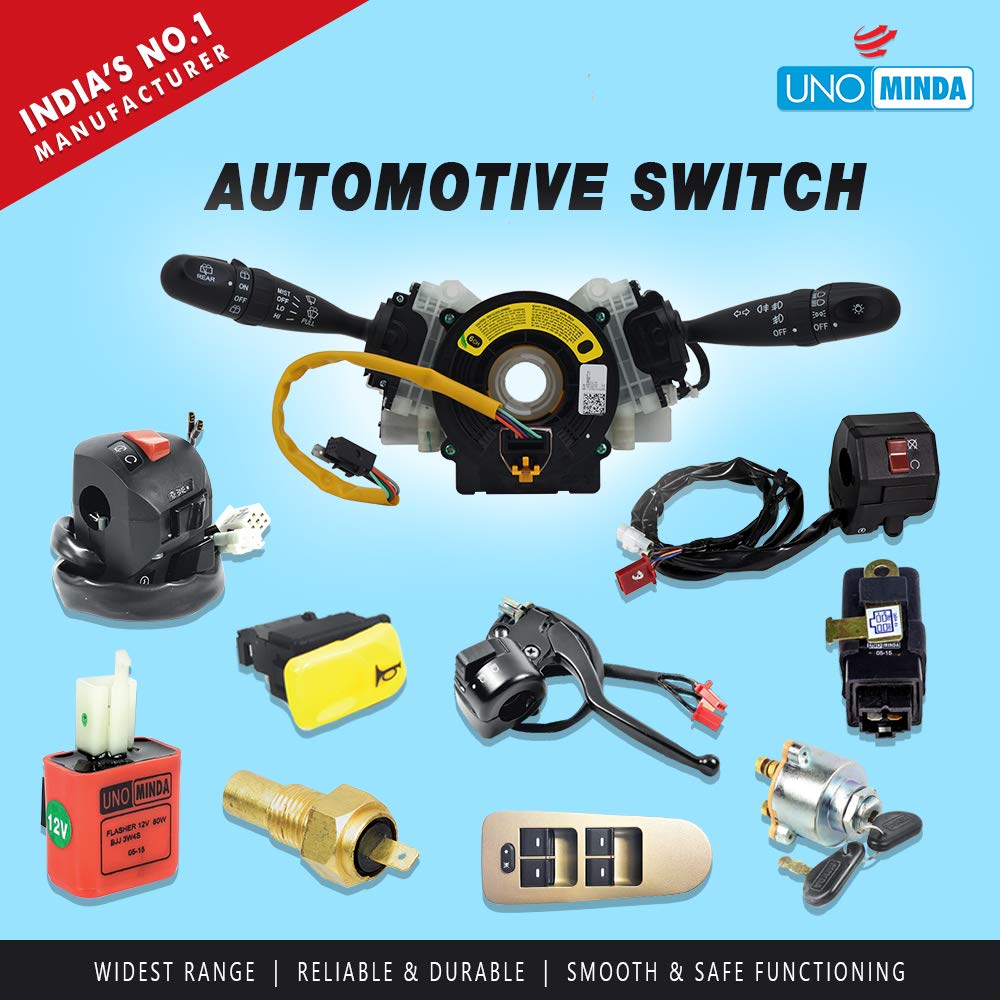 Uno Minda CD-1028 CDI Unit - Red Case 9 Pin Connector for Bajaj Classic SL/Chetak 99/Bravo Motorcycles | Motorcycle Ignition System Replacement Part for Improved Performance