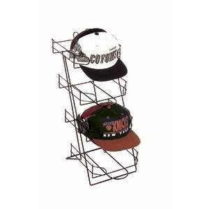 Wall Mounted Hat Rack Organizer - Holds 36 to 48 Hats for Home, Office & Entryway Storage | Space Saving Hat Holder for Caps, Baseball Hats & Winter Hats