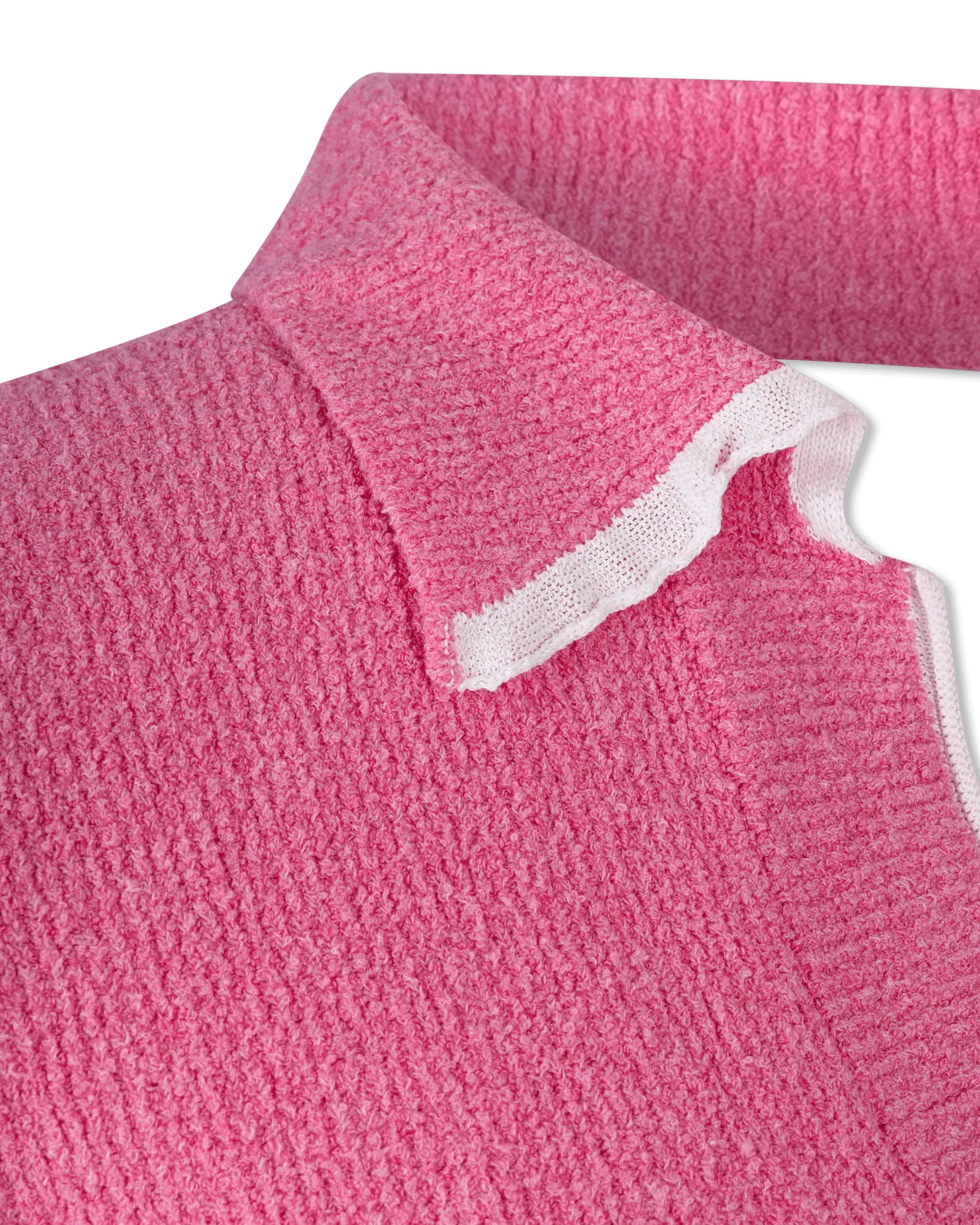Bagnu Back Tie Polo Shirt for Women - Stylish & Comfortable Knit Top for Casual Wear, Office, and Outings