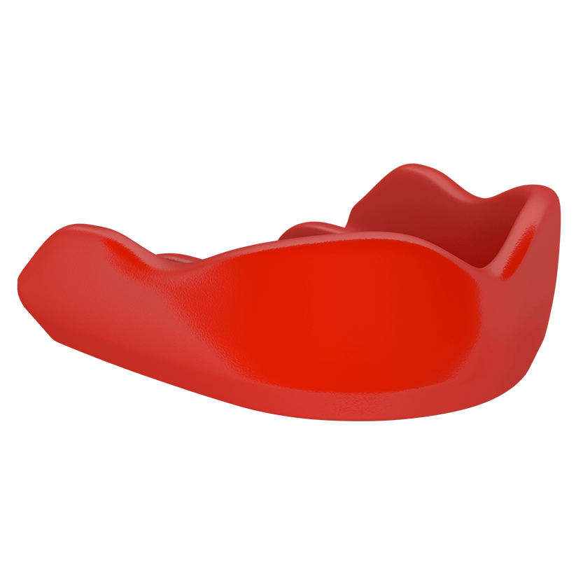 Premium Red HI Mouth Guard for Sports & Fitness - High Impact Protection for Boxing, MMA, and Contact Sports - Comfortable & Durable Dental Guard for Athletes