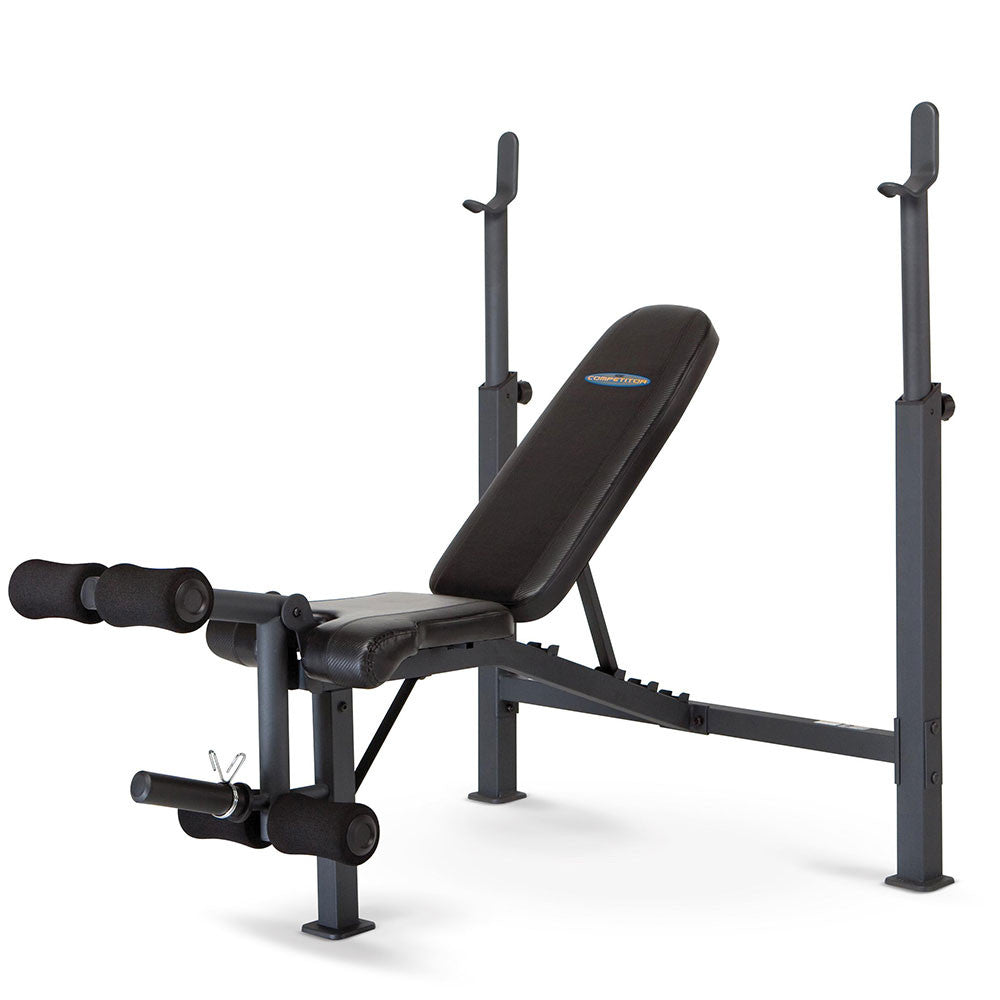 Competitor CB-729 Olympic Weight Bench for Home Gym - Heavy Duty Adjustable Workout Bench for Strength Training & Bodybuilding