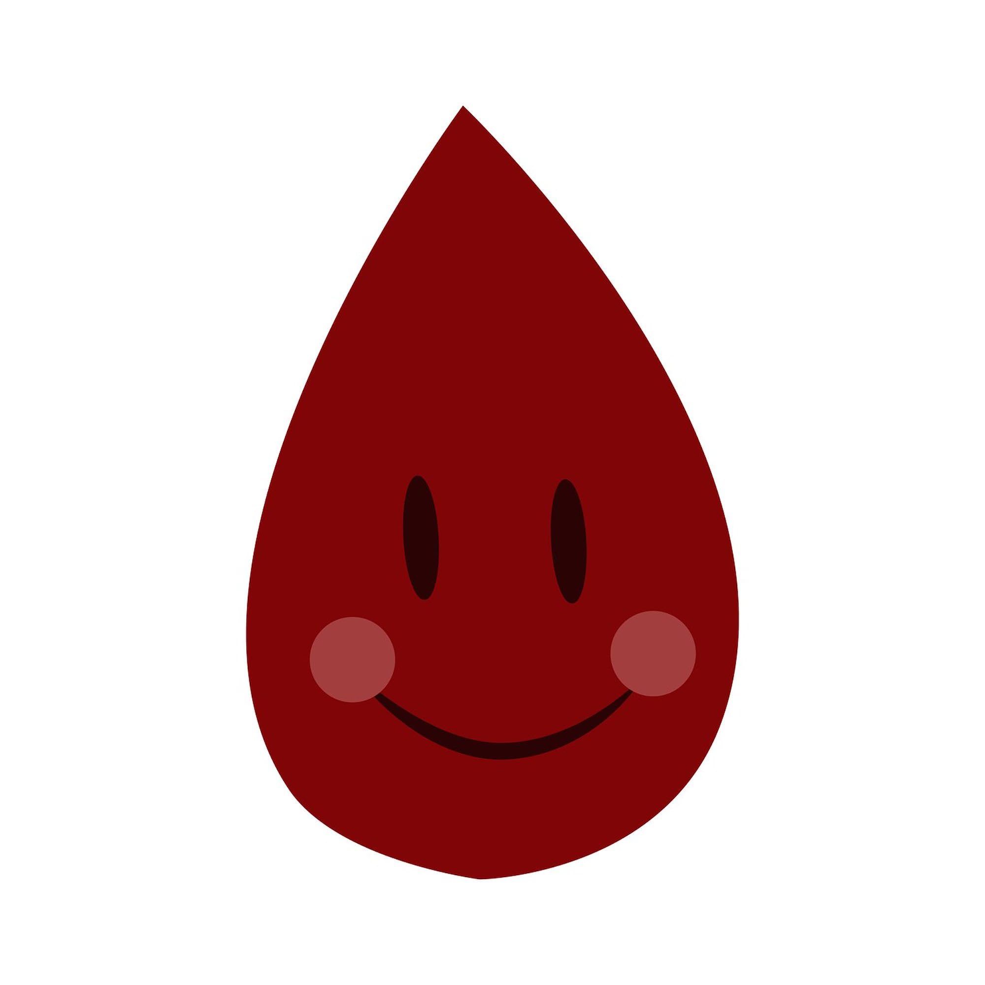 Blood Drop Sticker - Oval Car Bumper Decal for Vehicles & Laptops