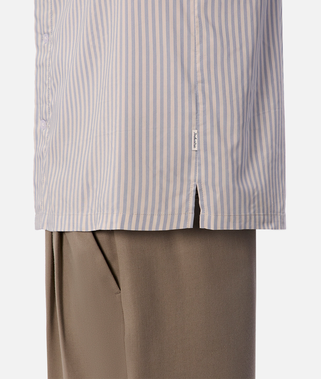 St. Paul Short Sleeve Shirt for Men - Classic Off White & Blue Casual Button Down Shirt | Perfect for Summer Outfits, Office Wear & Weekend Relaxation