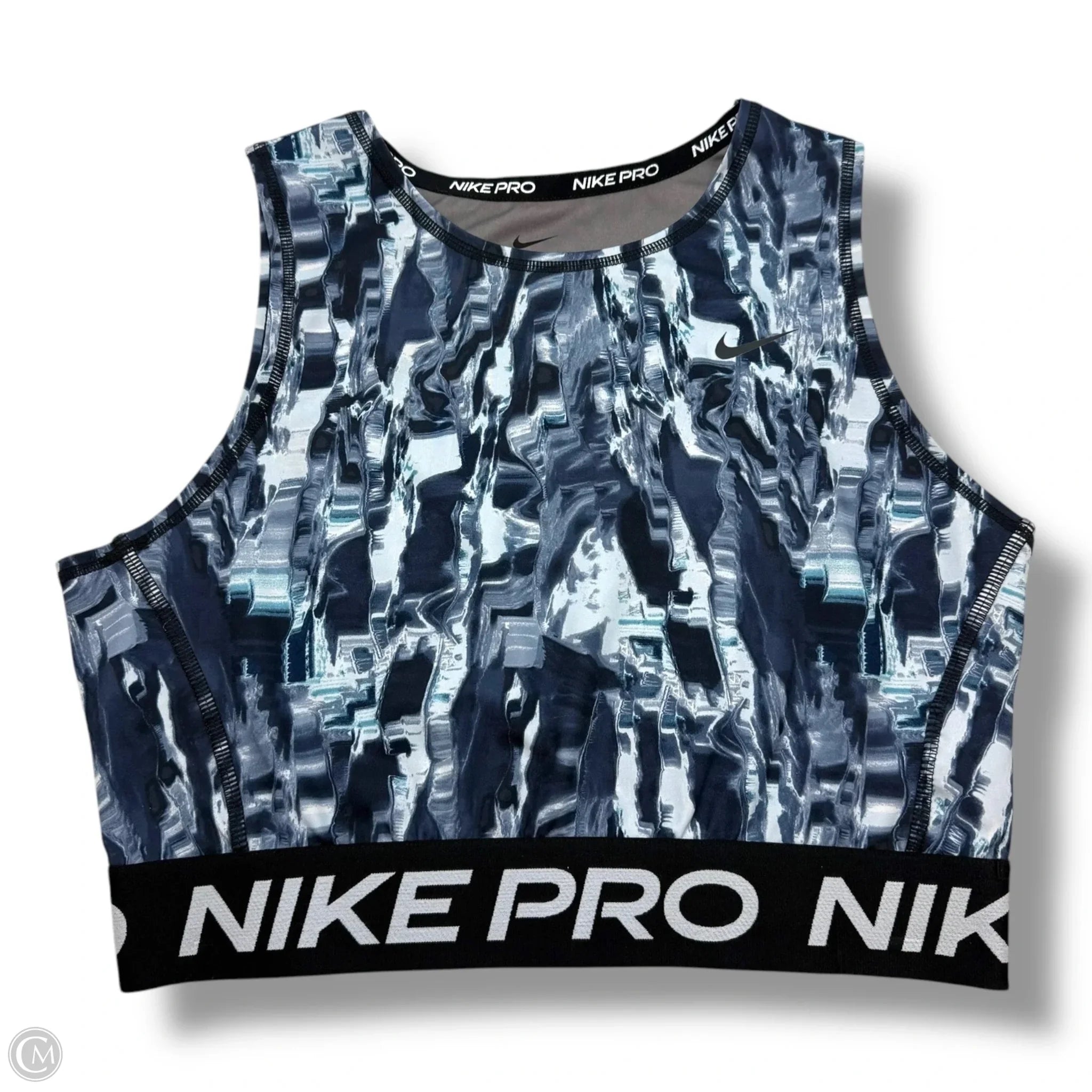 Nike Multi-Colored Athletic Bra - Medium Size - Perfect for Yoga, Running & Gym Workouts