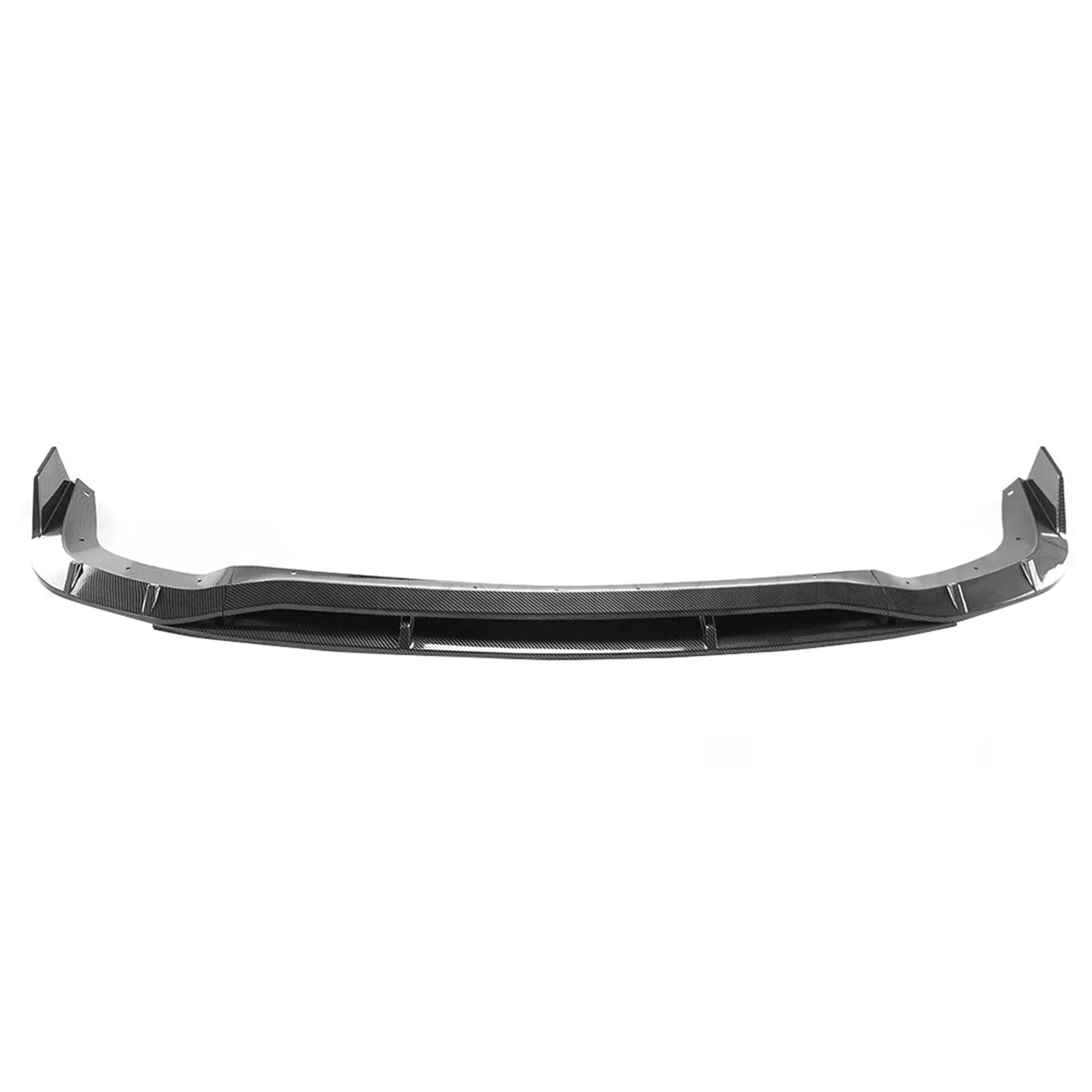 FREEMOTOR802 Front Bumper Lip Splitter for 2021-2025 Dodge Durango SRT Hellcat | IKON Style ABS Plastic Air Dam Chin Spoiler | 4PCS Carbon Fiber Style Underbody Lower Guard Protector | Perfect for Street Racing & Car Shows