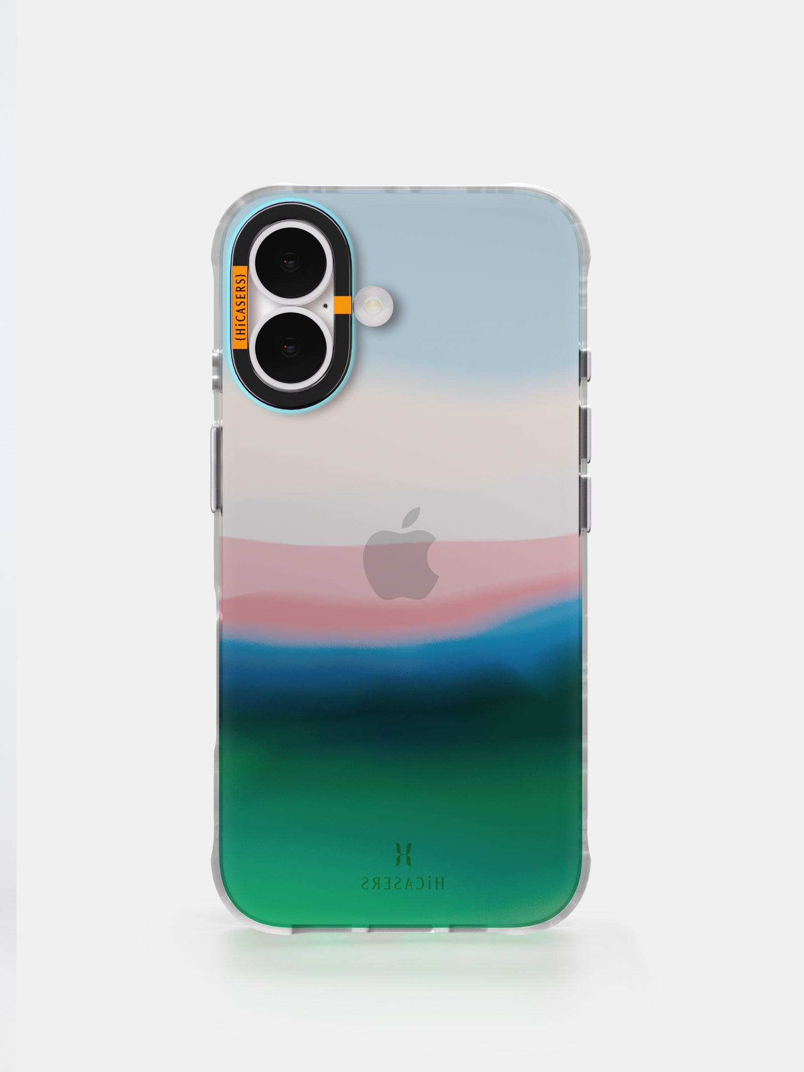Abstract Wheat Field Iridescent Phone Case - Green | Artistic Protective Cover for iPhone & Samsung | Perfect for Nature Lovers & Outdoor Enthusiasts