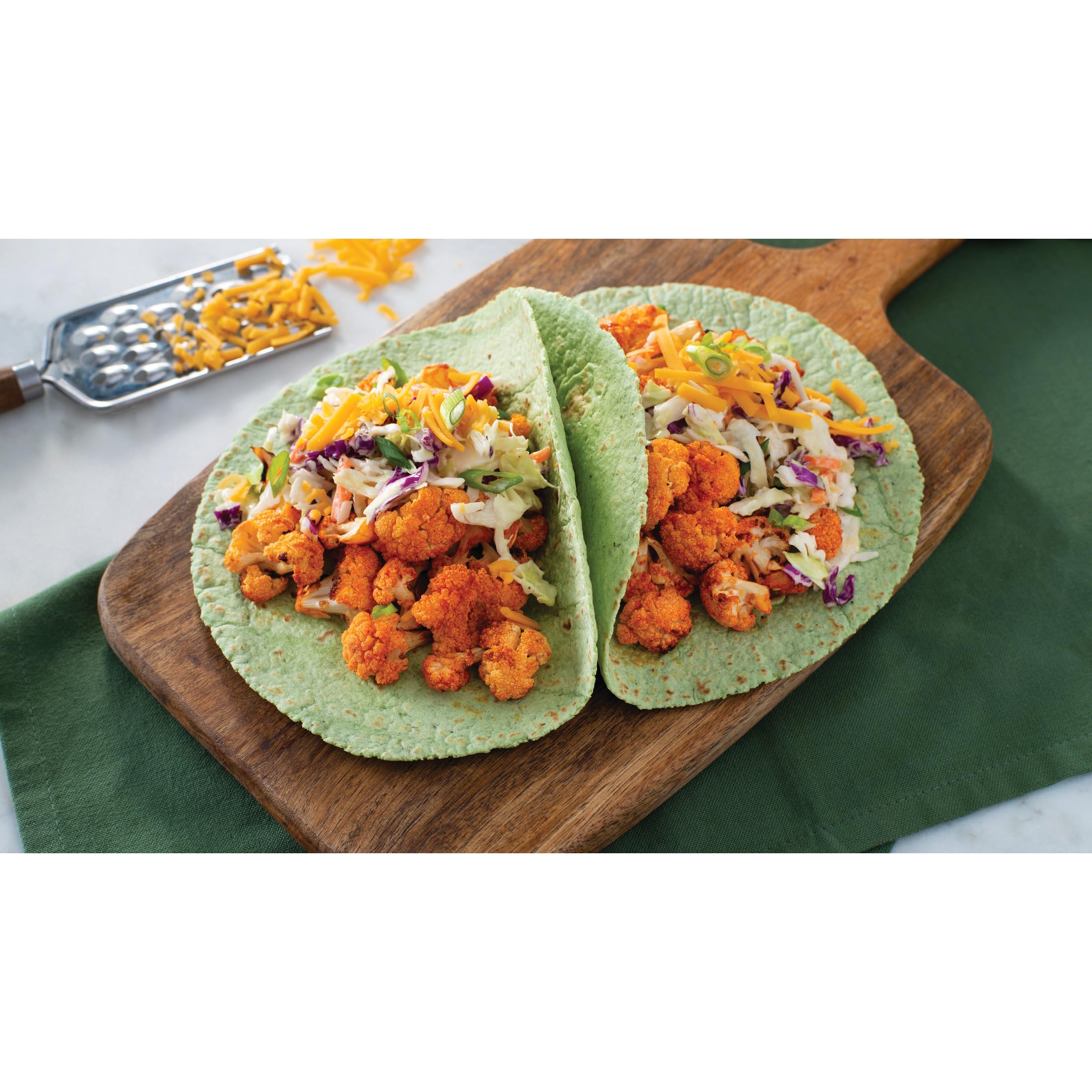 Mission Gluten Free Spinach Herb Tortilla Wraps - 6 Count, Trans Fat Free, Vegan & Healthy - Perfect for Wraps, Quesadillas & Lunchbox Meals