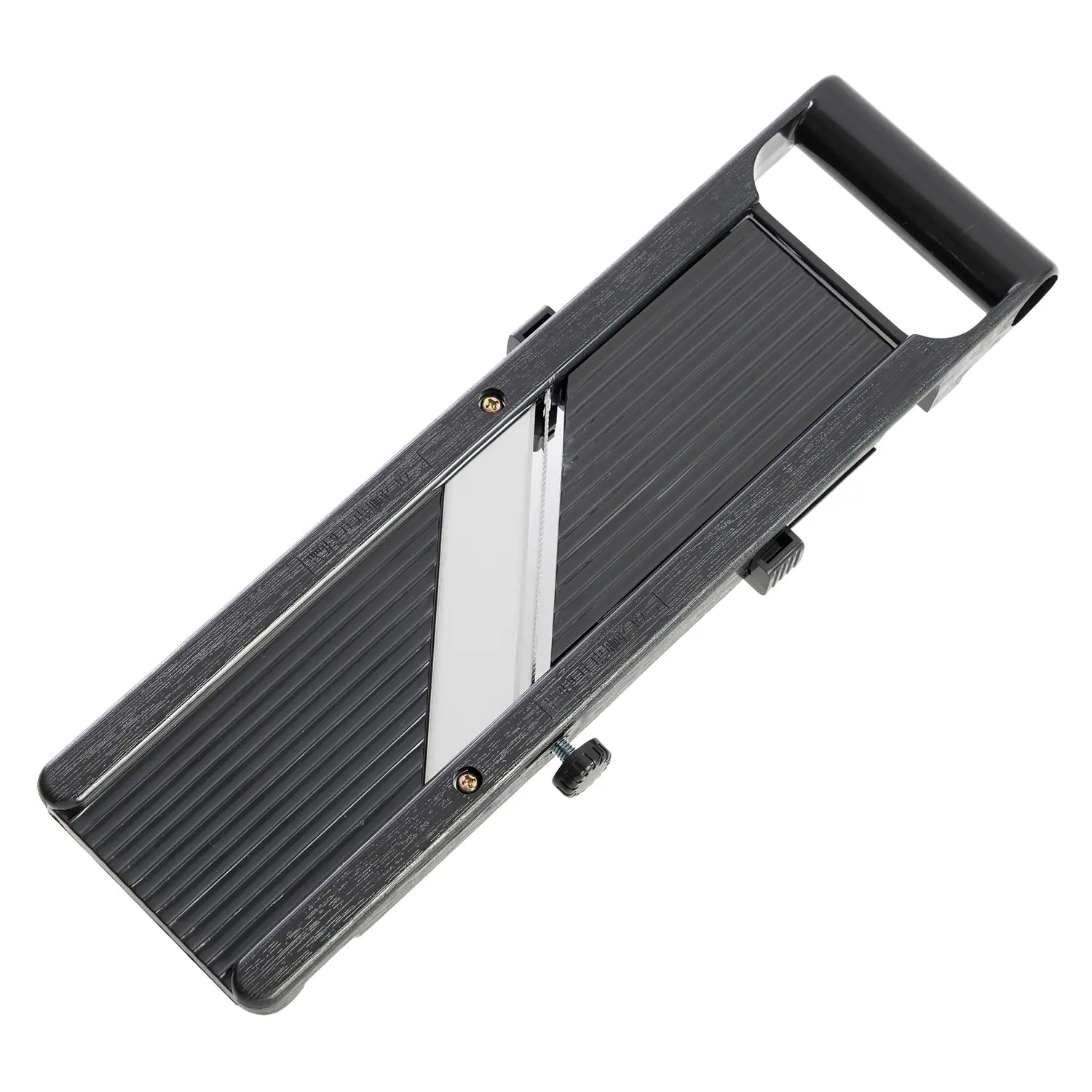Premium EBM ABS Resin Samurai Mandoline Slicer - 5-in-1 Vegetable & Fruit Cutter with Stainless Steel Blades - Perfect for Kitchen, Salad Prep & Garnishing