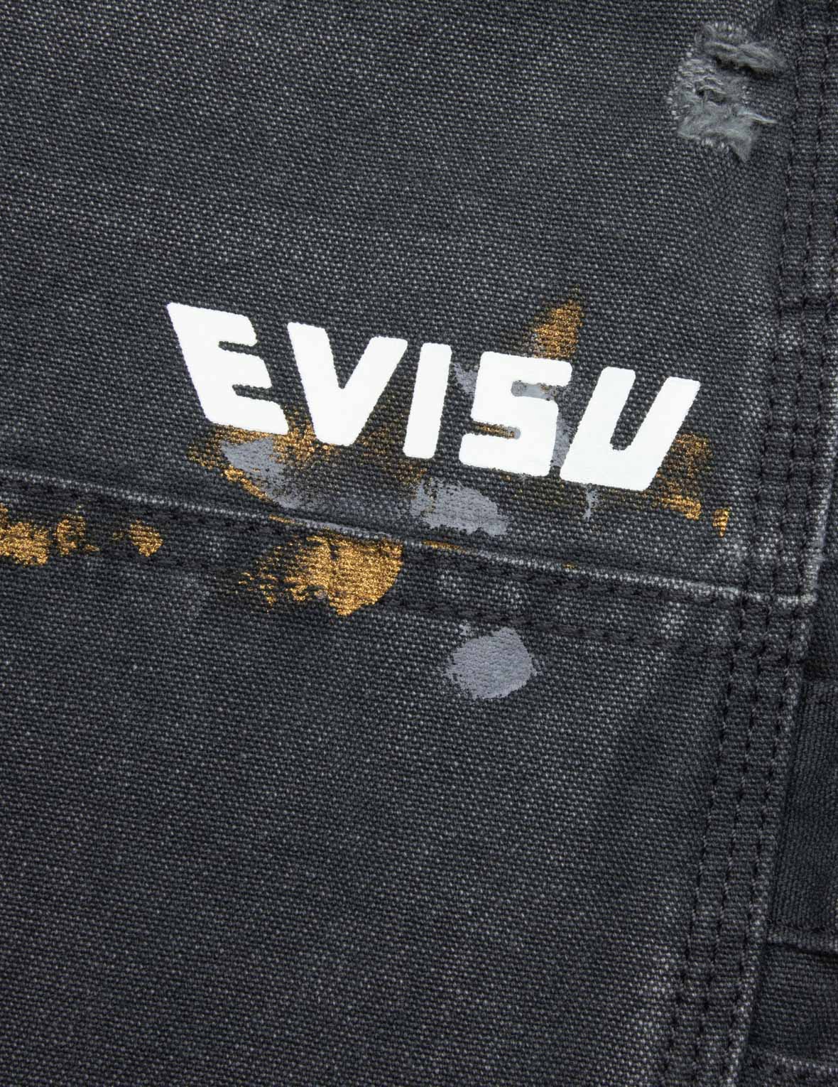 Seagull Embroidery & Logo Print Relaxed Fit Washed Denim Pants for Men - Casual Streetwear, Beach Outfits & Everyday Comfort