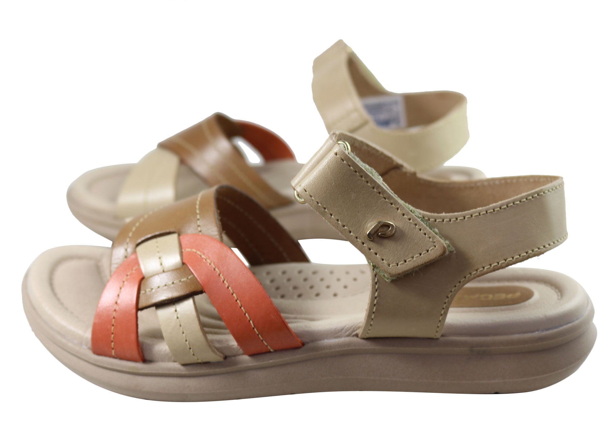 Vive Women's Comfortable Leather Sandals - Handmade in Brazil - Perfect for Beach, Vacation & Summer Outfits