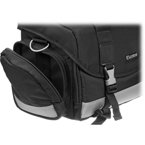 Canon 100 DG Digital Gadget Bag (Black) - Waterproof Camera Case for DSLR, Mirrorless & Lenses - Perfect for Travel, Hiking & Outdoor Photography