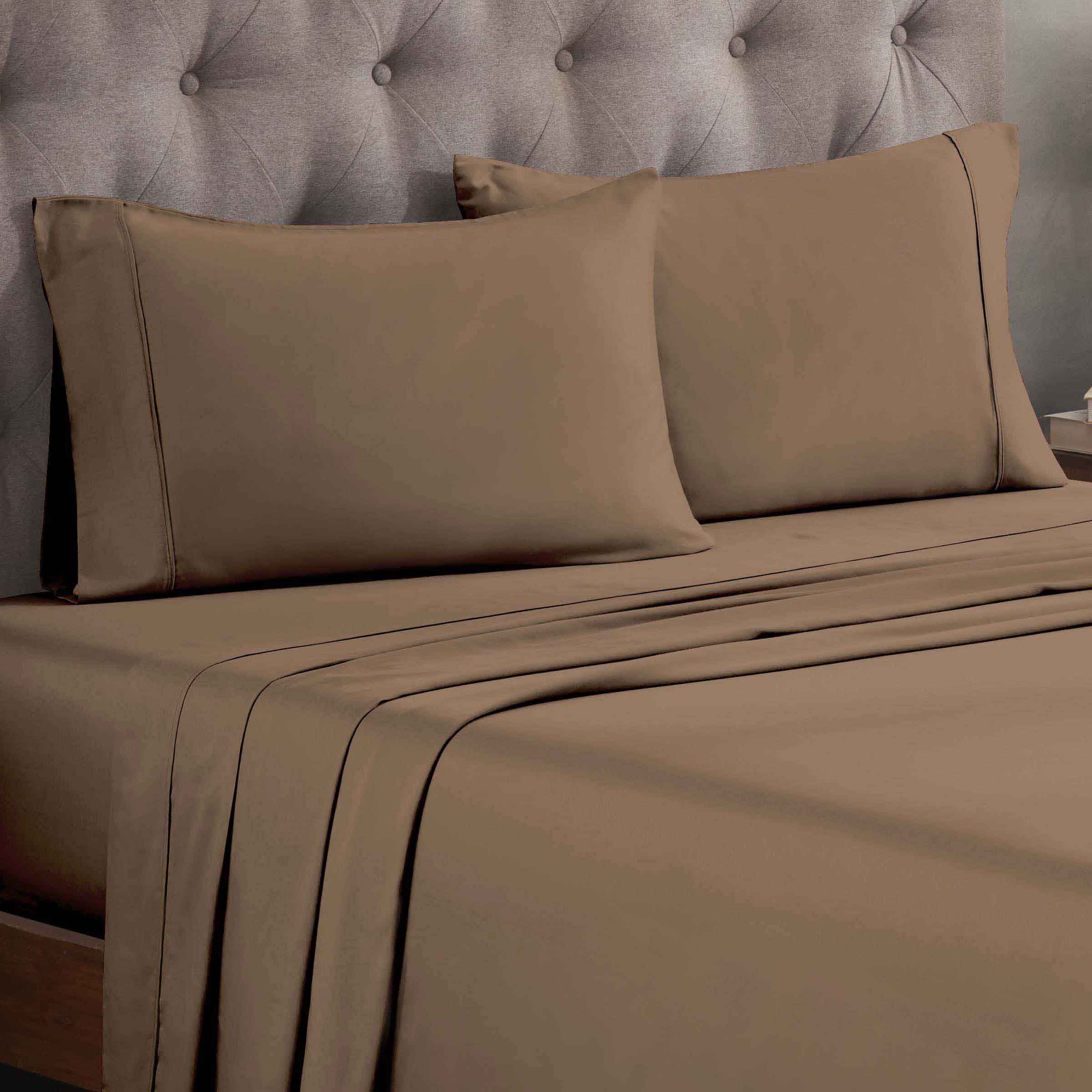 Premium 300 Thread Count Egyptian Cotton Bed Sheet Set - Soft, Breathable & Durable for Ultimate Comfort - Perfect for Luxury Bedrooms & Hotels