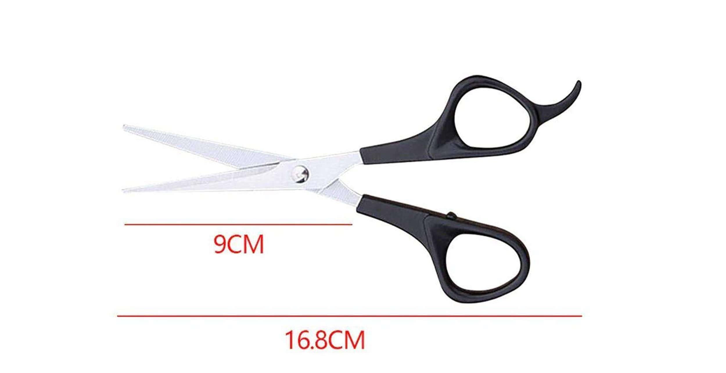 Proxoto Professional Stainless Steel Hair Scissors for Cutting & Trimming - Includes Free Water Spray Bottle - Perfect for Home, Salon, & Gardening Use - Durable & Sharp for Men & Women (2-Piece Set)