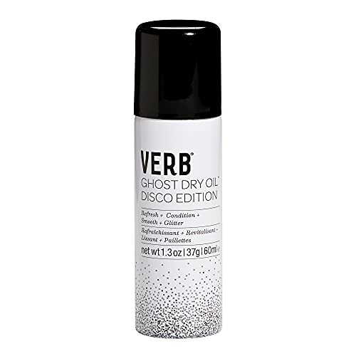 Verb Ghost Dry Oil - Vegan Weightless Hair Oil for Shine & Protection | Conditioning Treatment to Detangle & Smooth Dry Hair | Lightweight Finishing Oil for All Hair Types | Perfect for Daily Styling & Heat Protection