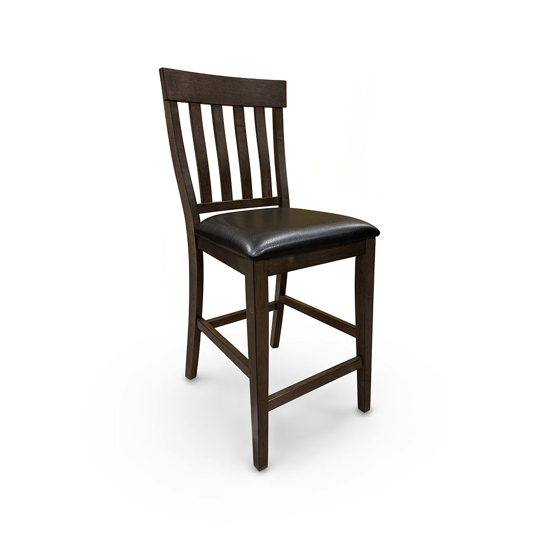 Mariposa Counter Stool - Modern Bar Stool with Back Support, Adjustable Height & Swivel Base for Kitchen Island, Breakfast Bar & Home Decor