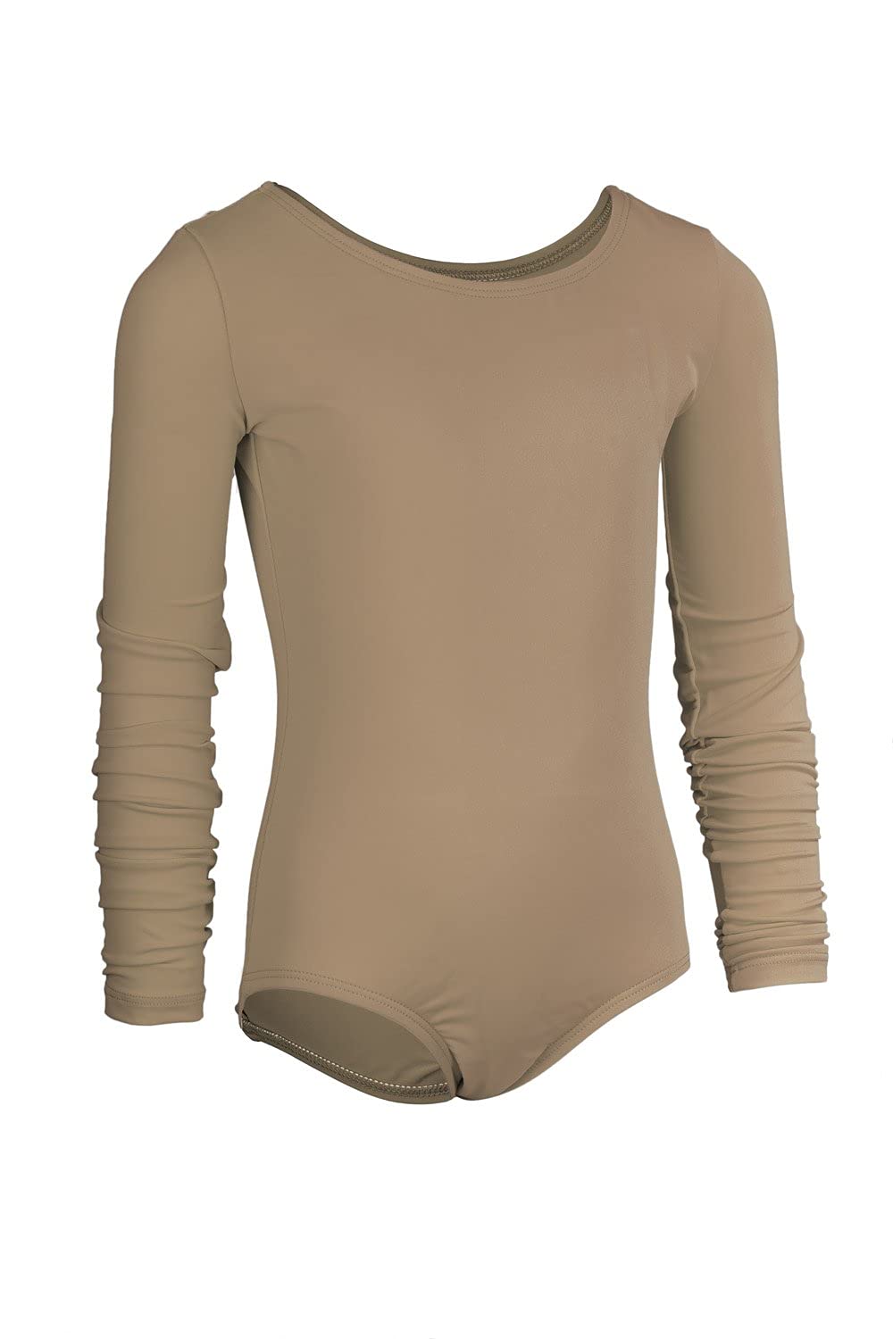 Girls Long Sleeve Leotard for Dance, Gymnastics & Performance - Stretchy Ballet Bodysuit for Kids & Toddlers