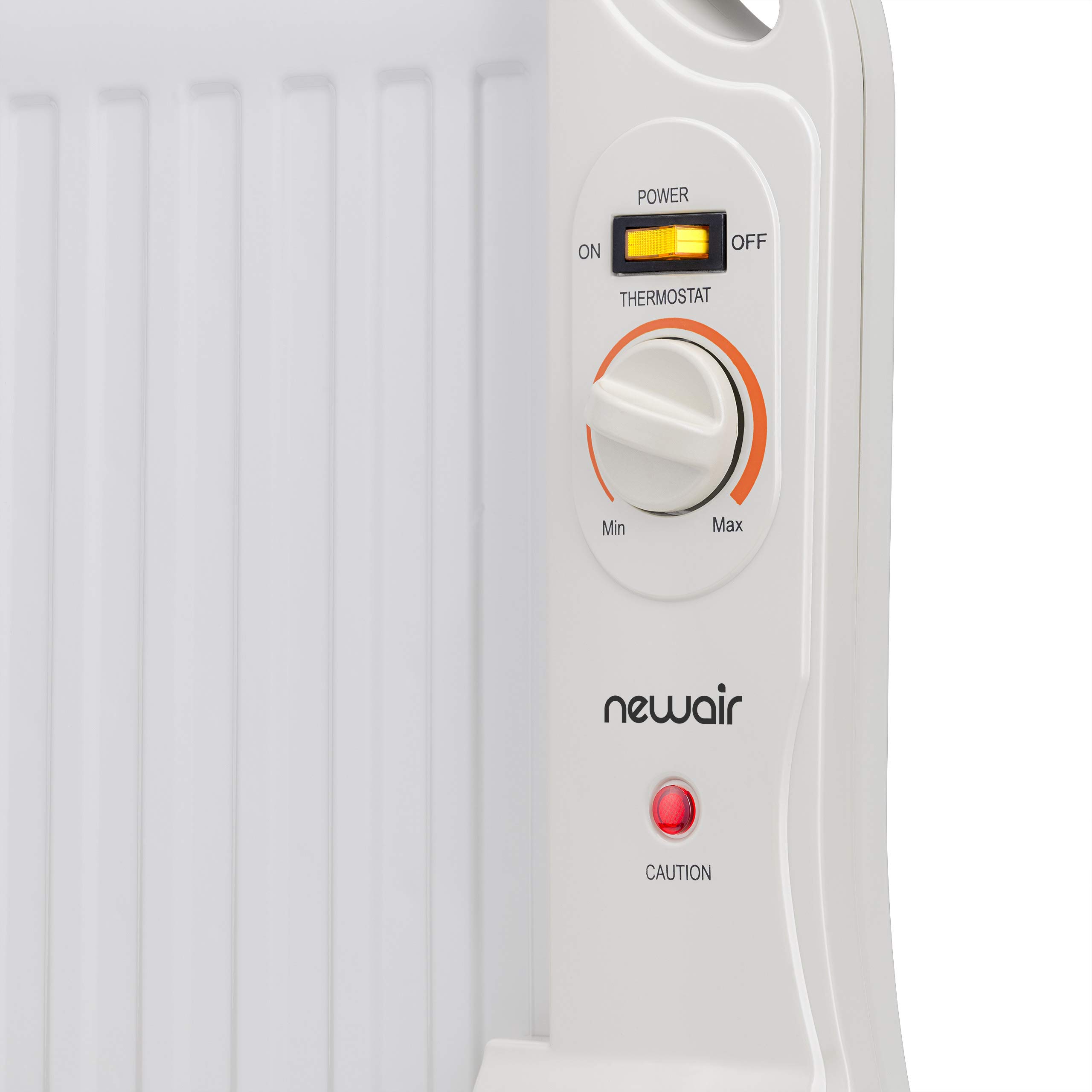 Newair 400W Portable Under Desk Heater - Slim Space Saving Design, Quiet & Energy Efficient, Perfect for Office, Home, Bedroom & Small Spaces | Stay Warm While Working, Studying or Relaxing