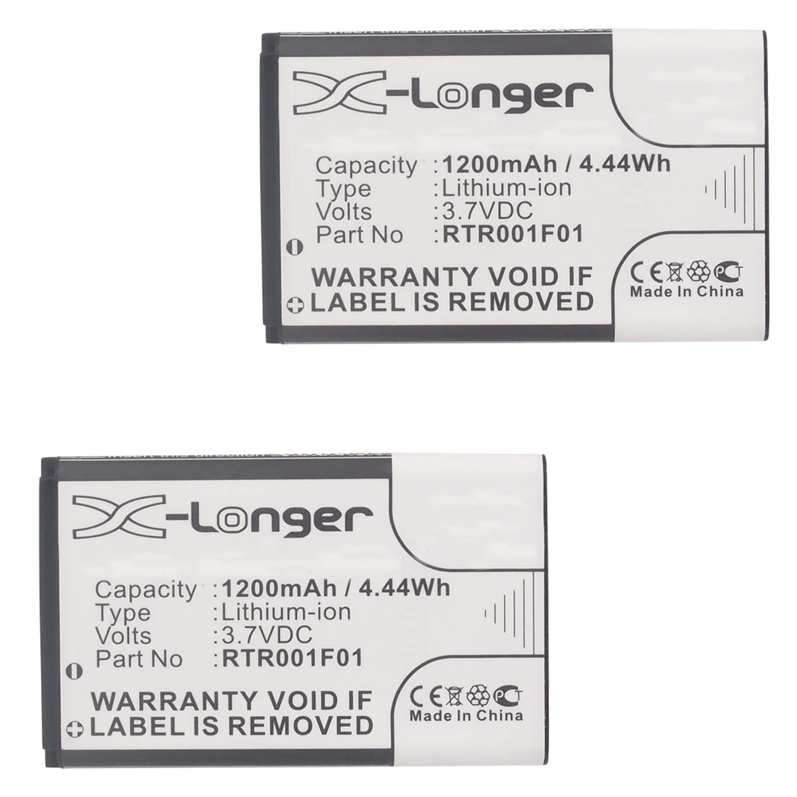 Synergy Digital Cordless Phone Batteries - 2 Pack Li-Ion 3.7V 1200mAh Replacement for NEC G566 & AGFEO 690104 - Perfect for Home/Office Cordless Phones with Long-Lasting Power