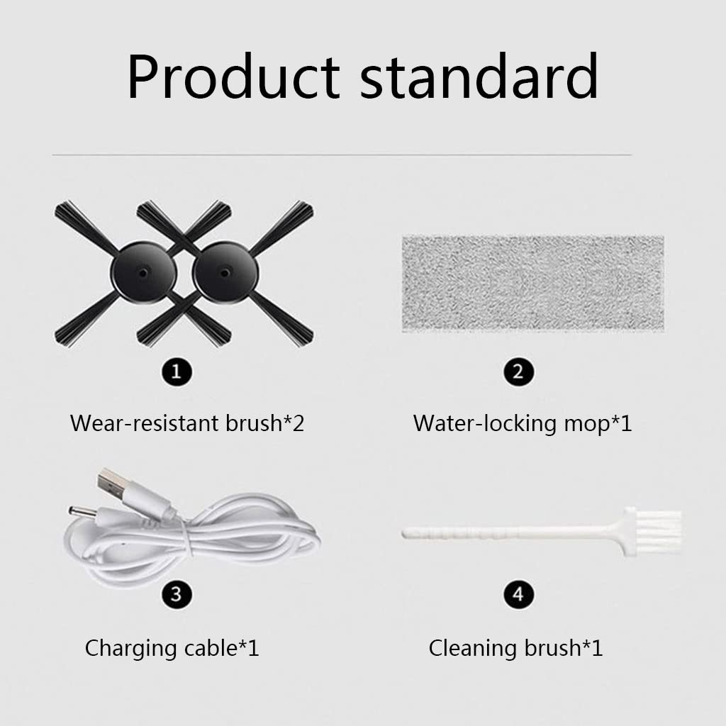 YUHANGCIYE 3-in-1 Wet/Dry Vacuum Mop for Tile, Wood & Marble Floors - Automatic Cleaning Solution