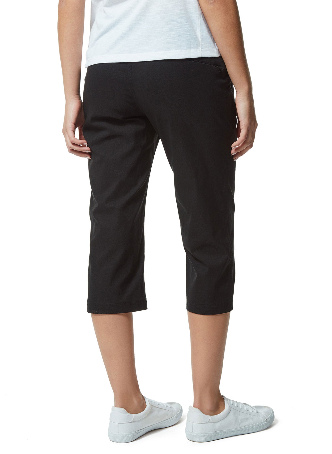Craghoppers Kiwi Pro Crop Trousers for Women - Lightweight Hiking Pants with UPF 50+ Sun Protection - Perfect for Outdoor Adventures, Travel & Casual Wear