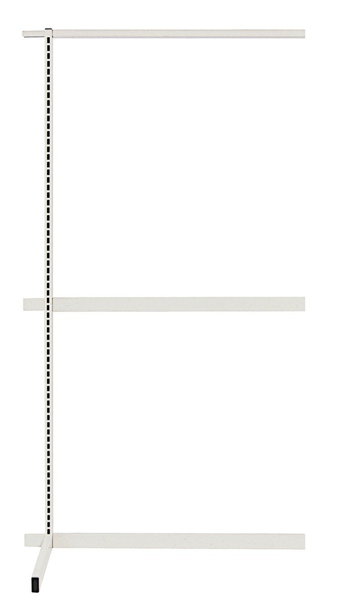 36 Inch Single Sided Wall Frame Add-On Unit - Perfect for Home Office, Bedroom, and Living Room Organization