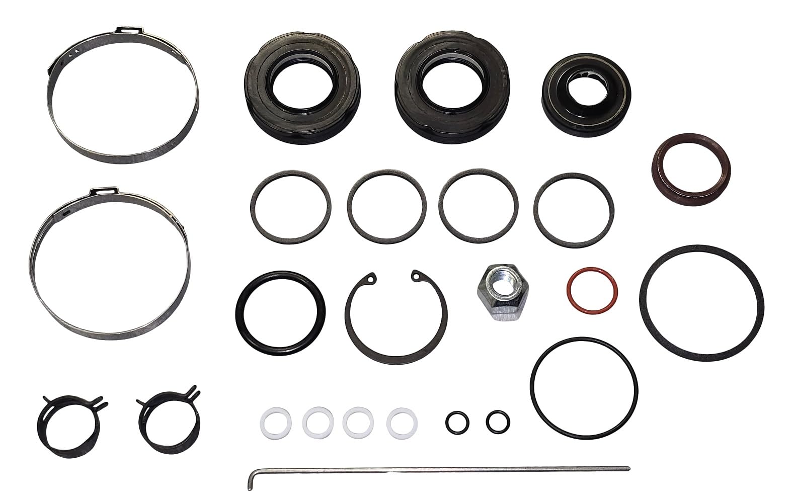High-Quality Power Steering Rack and Pinion Seal Kit for 2008-2010 Chrysler Town and Country - Precision Fit Auto Replacement Part | Leak Repair & Smooth Steering Solution for Daily Commutes & Road Trips