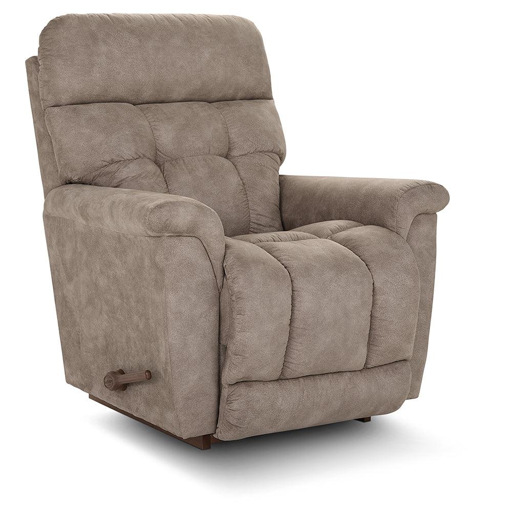 Fulton Recliner 717 10 C2037 66 - Comfortable Leather Reclining Chair with Footrest for Living Room, Home Theater & Office Relaxation