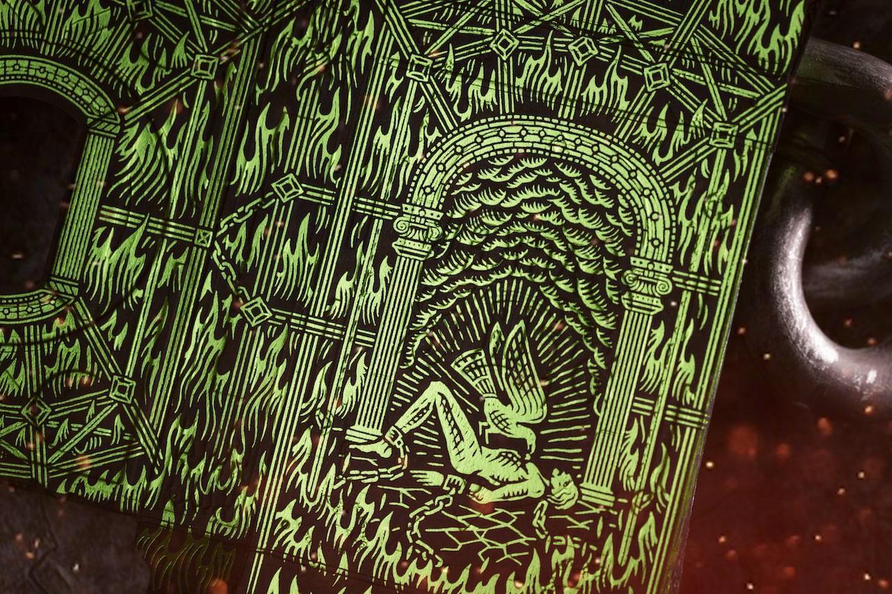 Sacred Fire Playing Cards - Emerald Flare Edition | Premium Poker Cards for Magic Tricks, Cardistry & Game Nights | Perfect for Professional Magicians & Card Game Enthusiasts