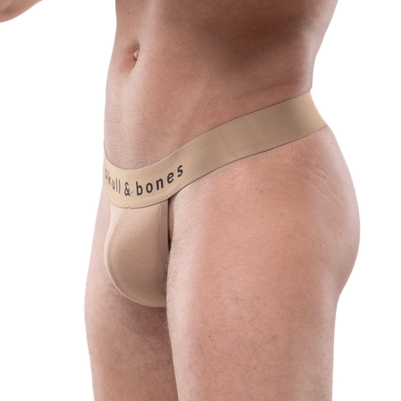 Just The Bones Thong Tan - Comfortable & Stylish Women's Underwear for Everyday Wear | Perfect for Yoga, Lounging & Intimate Moments