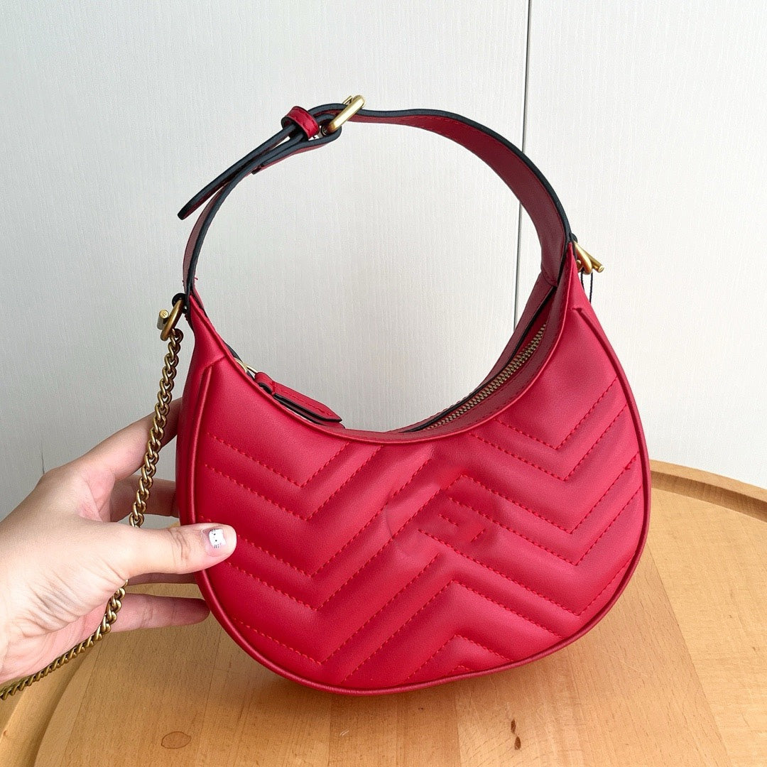 Moon Shaped Handbag for Women - Stylish Crescent Moon Purse for Evening Parties, Date Nights & Special Occasions