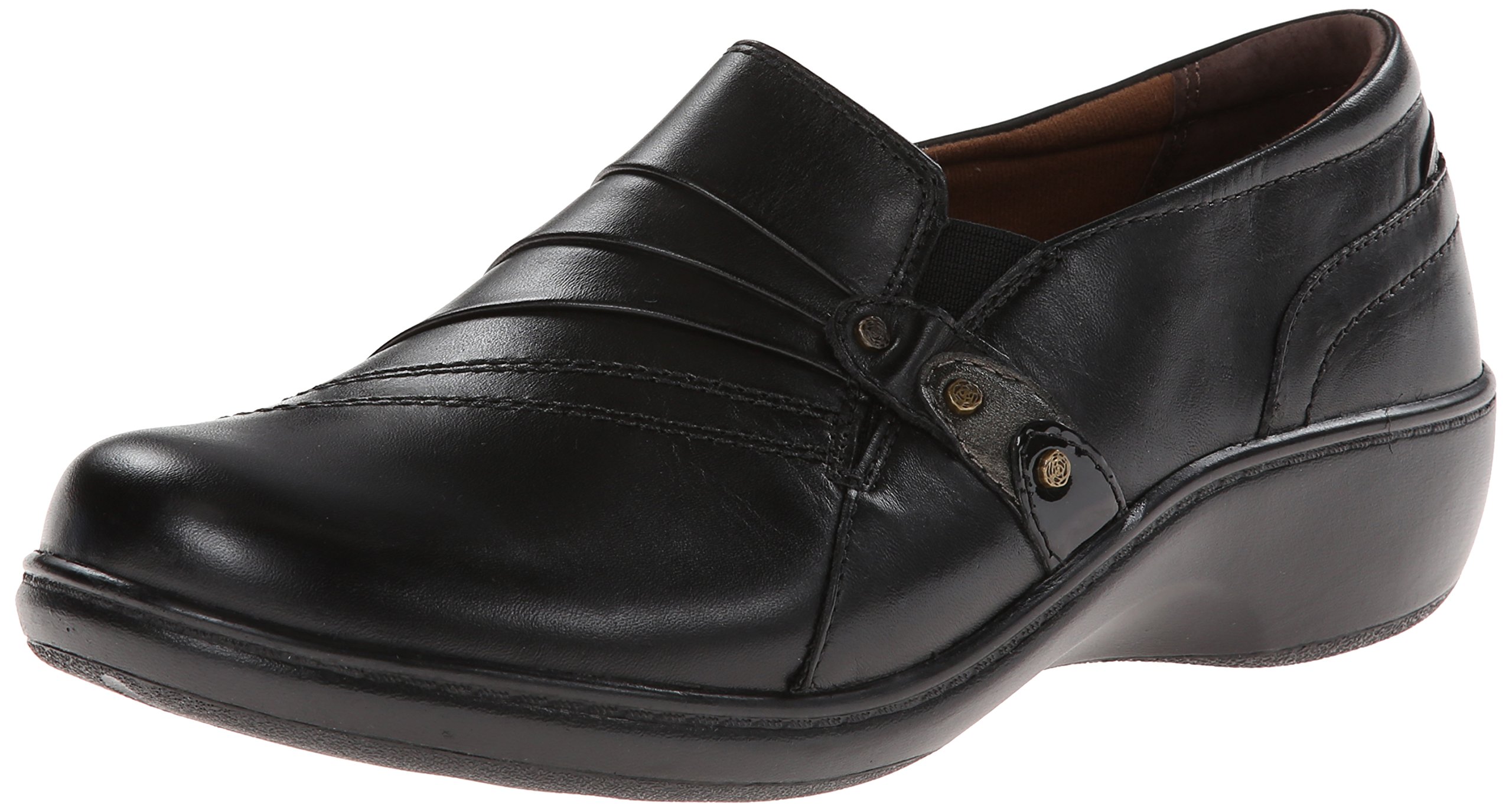 Aravon Women's Comfortable Slip-On Loafers - Casual & Dressy Shoes for Work, Travel & Everyday Wear
