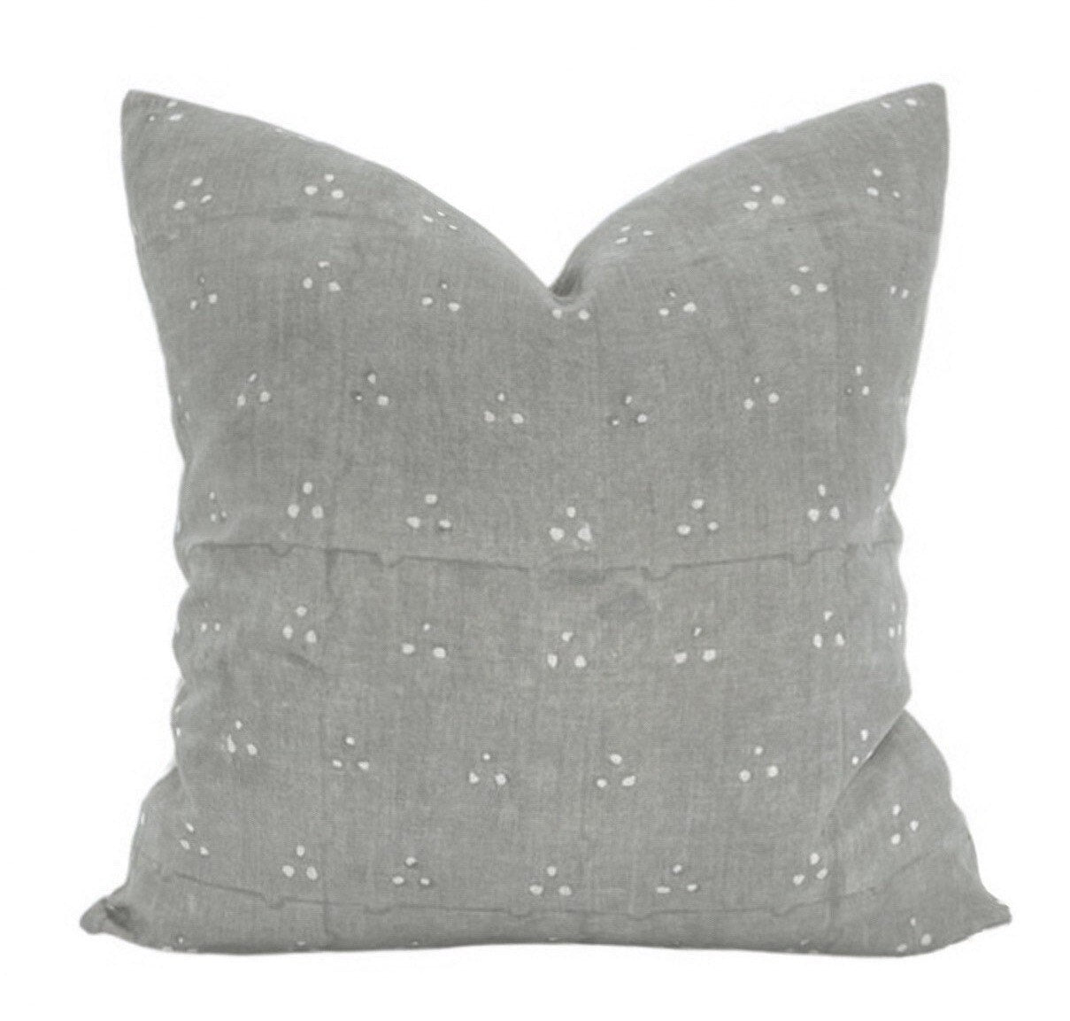 READY TO SHIP 18x18 Designer Nishaan Blue Pillow Cover - Luxury Decorative Throw Pillow Case for Sofa, Bed & Home Decor