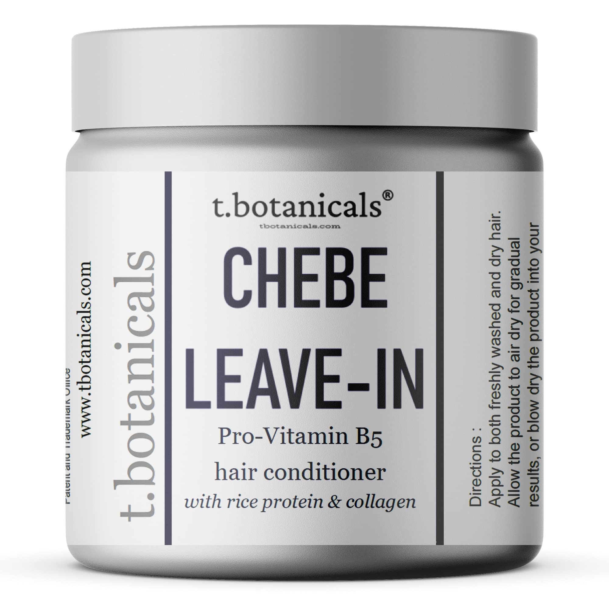 Chebe Leave-In Conditioner for Hair Growth – Provitamin B5, Chebe Butter, Powder & Oil with Silk Amino Acids & Collagen | Thickening & Strengthening Treatment | Lavender Scented (8 oz) | Perfect for Dry, Damaged & Natural Hair Care Routine