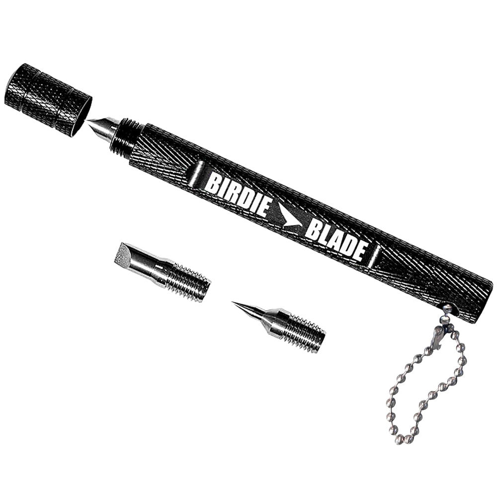 Birdie Golf: 3-in-1 Golf Club Groove Sharpener Tool - Birdie Blade for Professional Club Maintenance | Perfect for Driving Range & Home Practice
