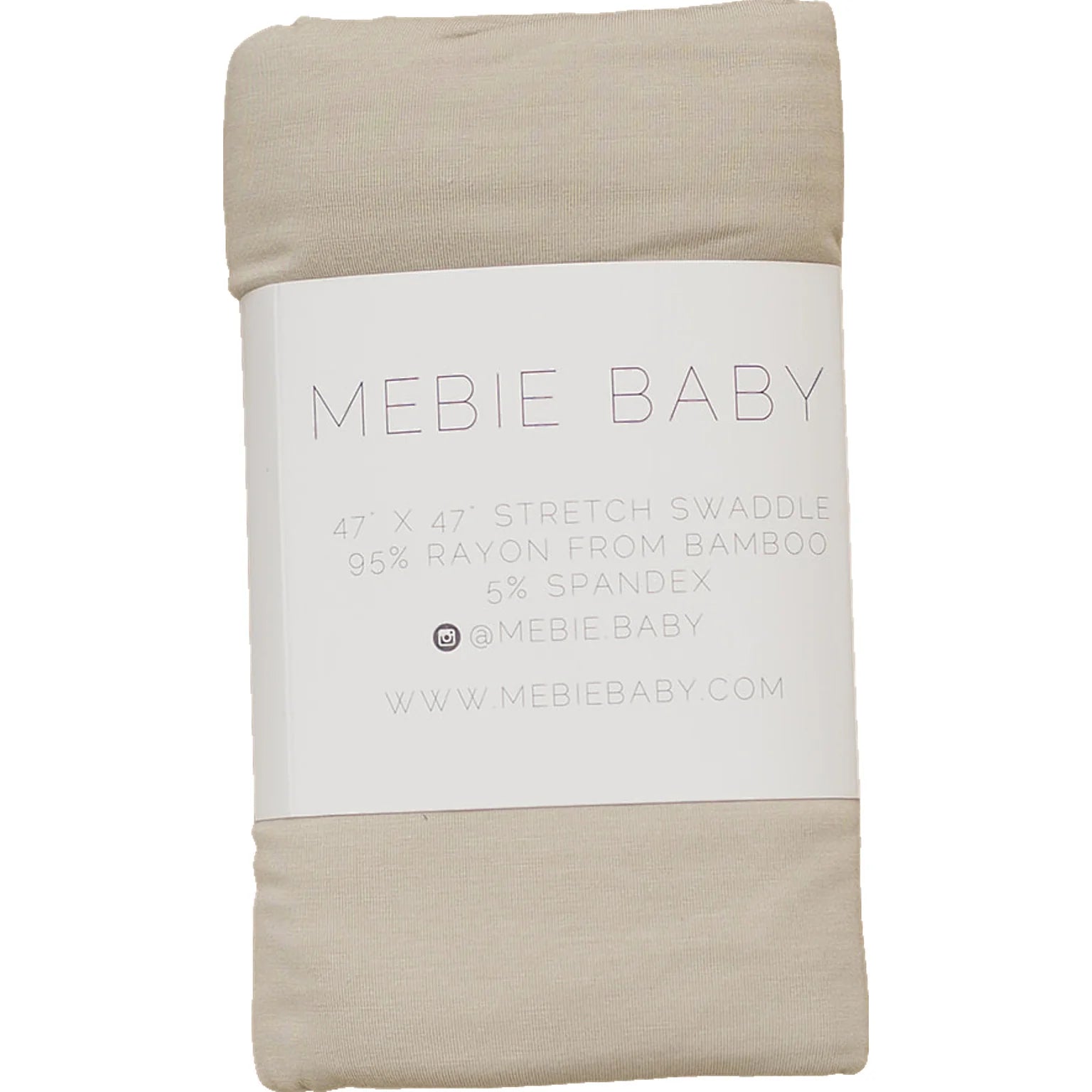 Soft Bamboo Stretch Swaddle Blanket for Babies - Breathable & Comfortable Newborn Wrap for Swaddling, Sleeping & Nursing - Perfect Baby Shower Gift