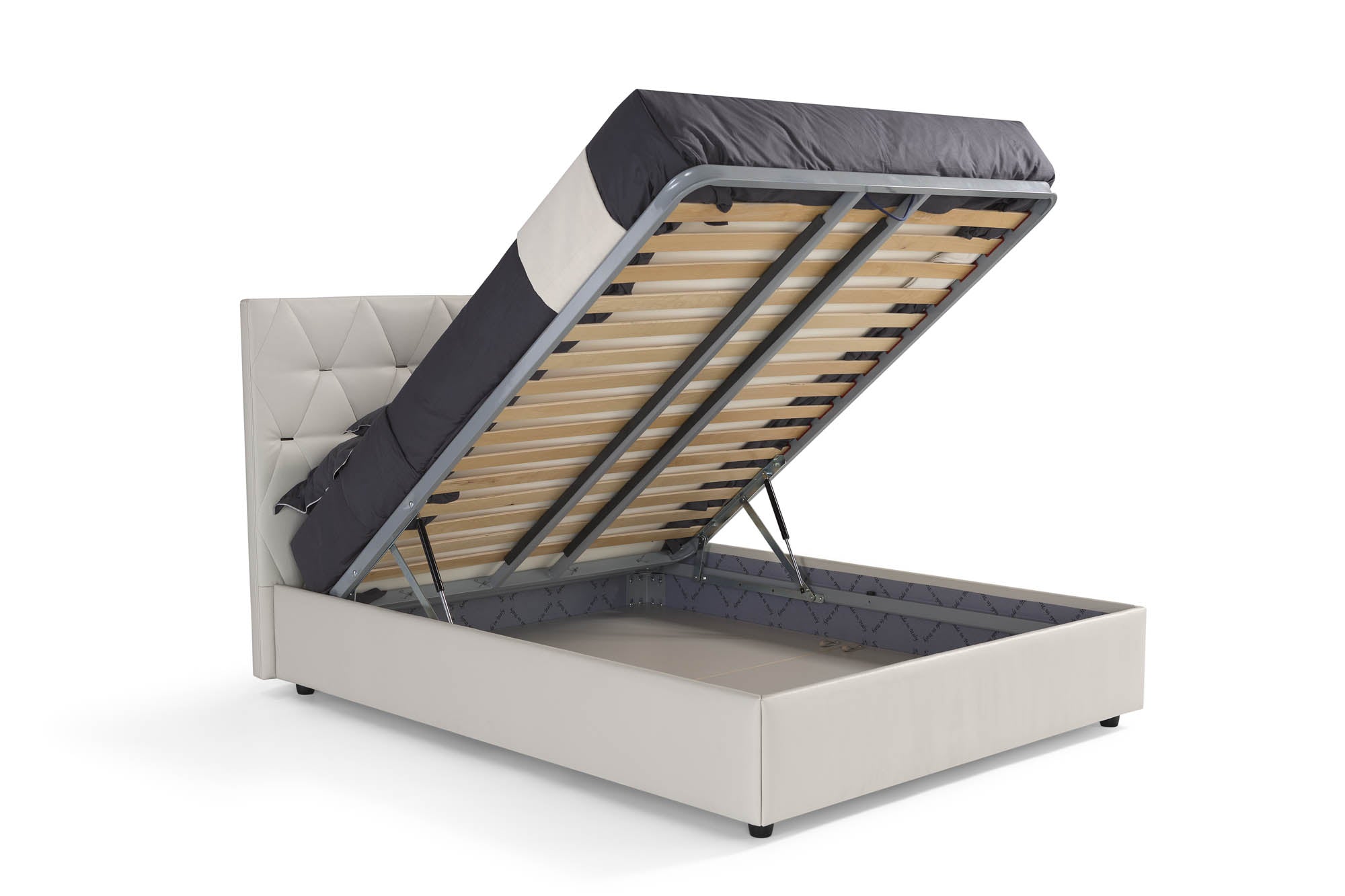 Novaluna Luxury Bed - Premium Italian-Made Bed Frame for Master Bedroom & Guest Room - Elegant & Durable Home Furniture for Modern Bedrooms