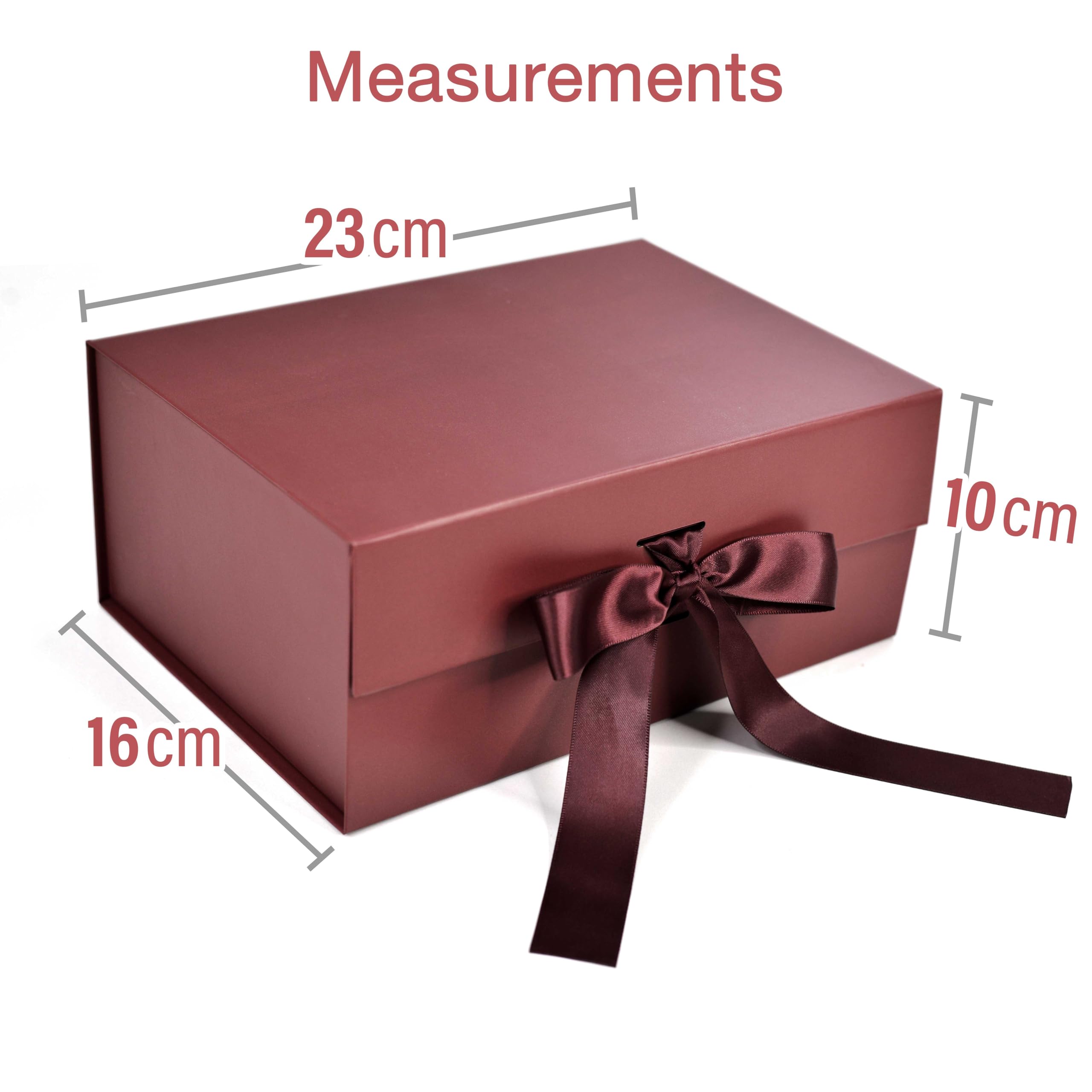 Premium Foldable Gift Box with Ribbon - 9