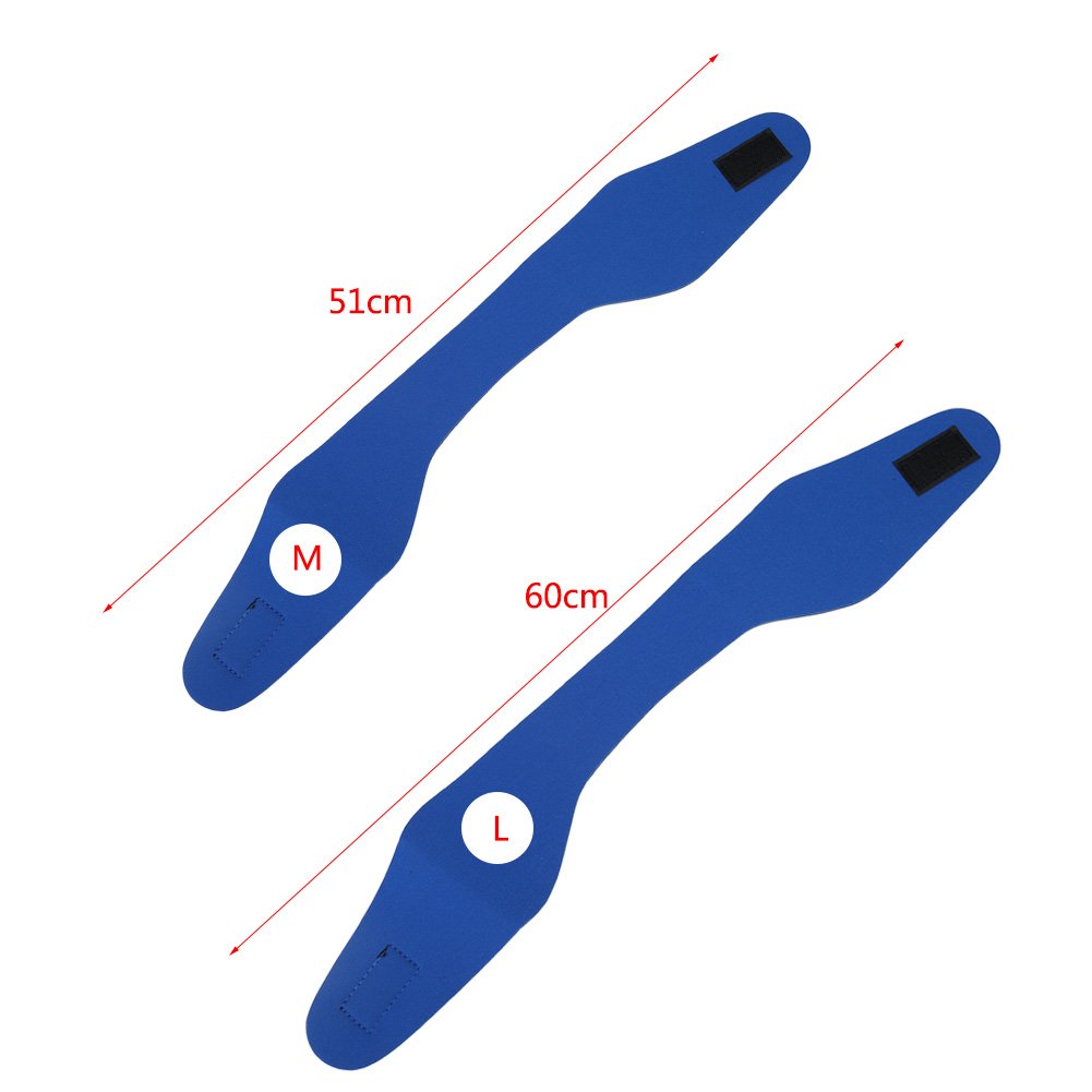 Waterproof Neoprene Swim Headband for Adults & Kids - Adjustable Elastic Hair Ear Guard for Swimming, Surfing & Water Sports - 2 Sizes (Toddler & Adult) - Ideal for Pool, Beach & Training