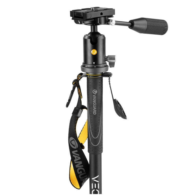 VEO 2S AM 234 TBP50T Aluminum Monopod with Ball Head - Lightweight & Adjustable Camera Support for Photography, Videography, Travel & Outdoor Shooting