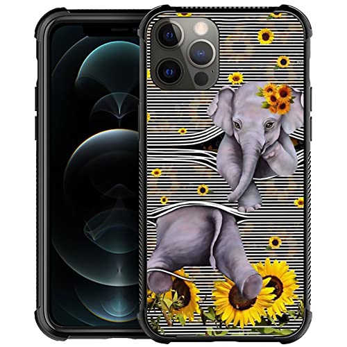 Elephant in Sunflower