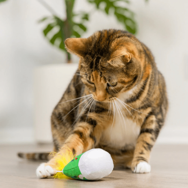 Premium Huxley & Kent Meh Christmas Cat Toy - Interactive Holiday Gift for Cats - Perfect for Playtime & Indoor Entertainment