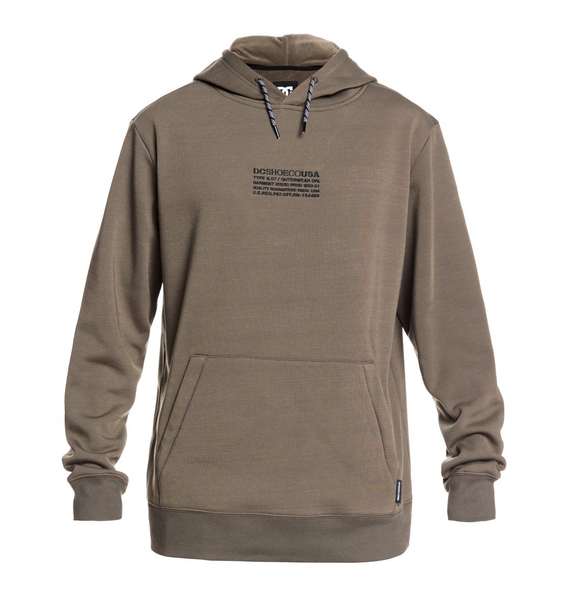 DC Verse Technical Hoodie 2021 - Lightweight Water-Resistant Pullover with Zippered Pockets - Perfect for Outdoor Activities, Gym Workouts & Streetwear Fashion