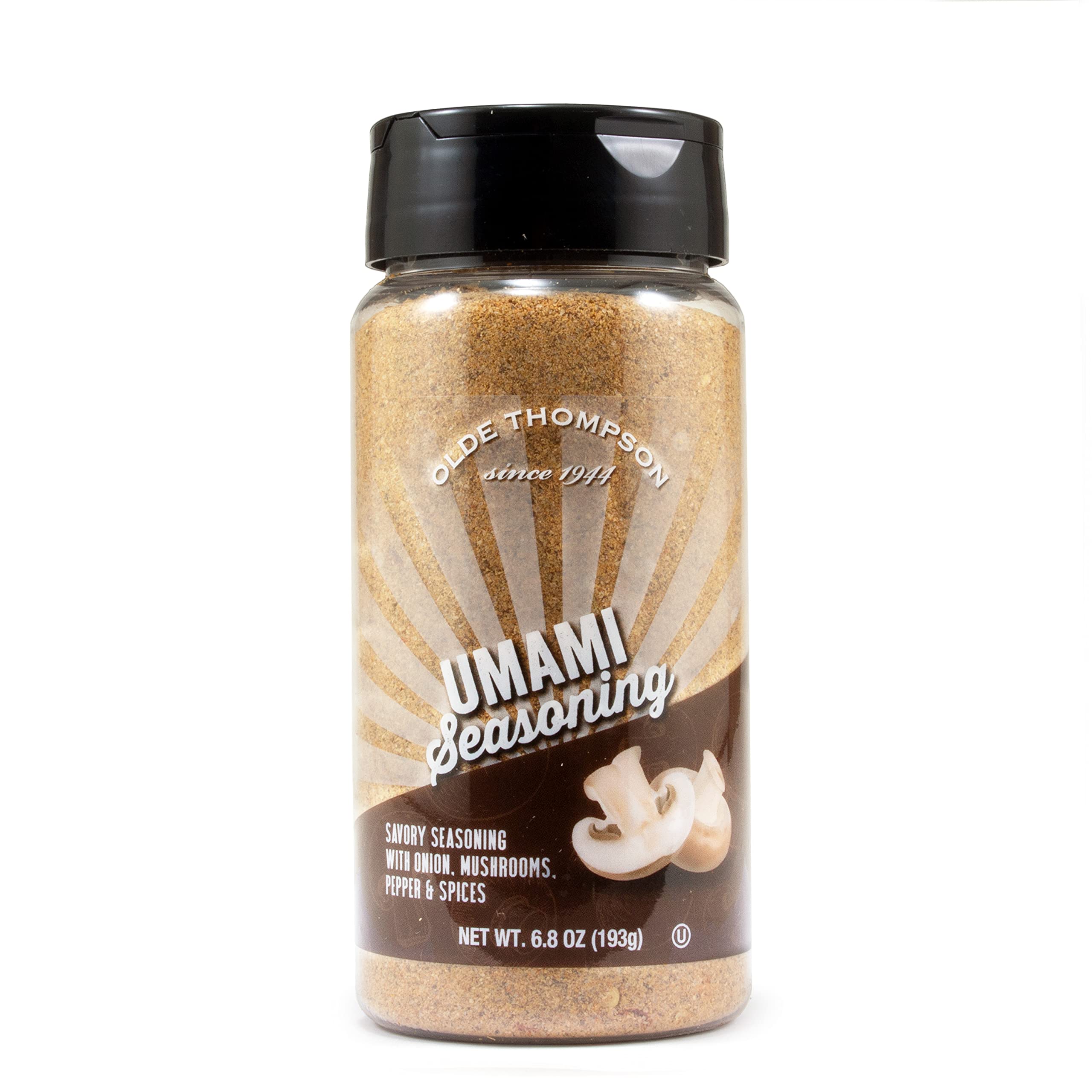 Olde Thompson Umami Seasoning - Savory Mushroom Blend with Onions & Peppers, 6.8 oz | Perfect for Grilling, Roasting & Enhancing Soups & Stews