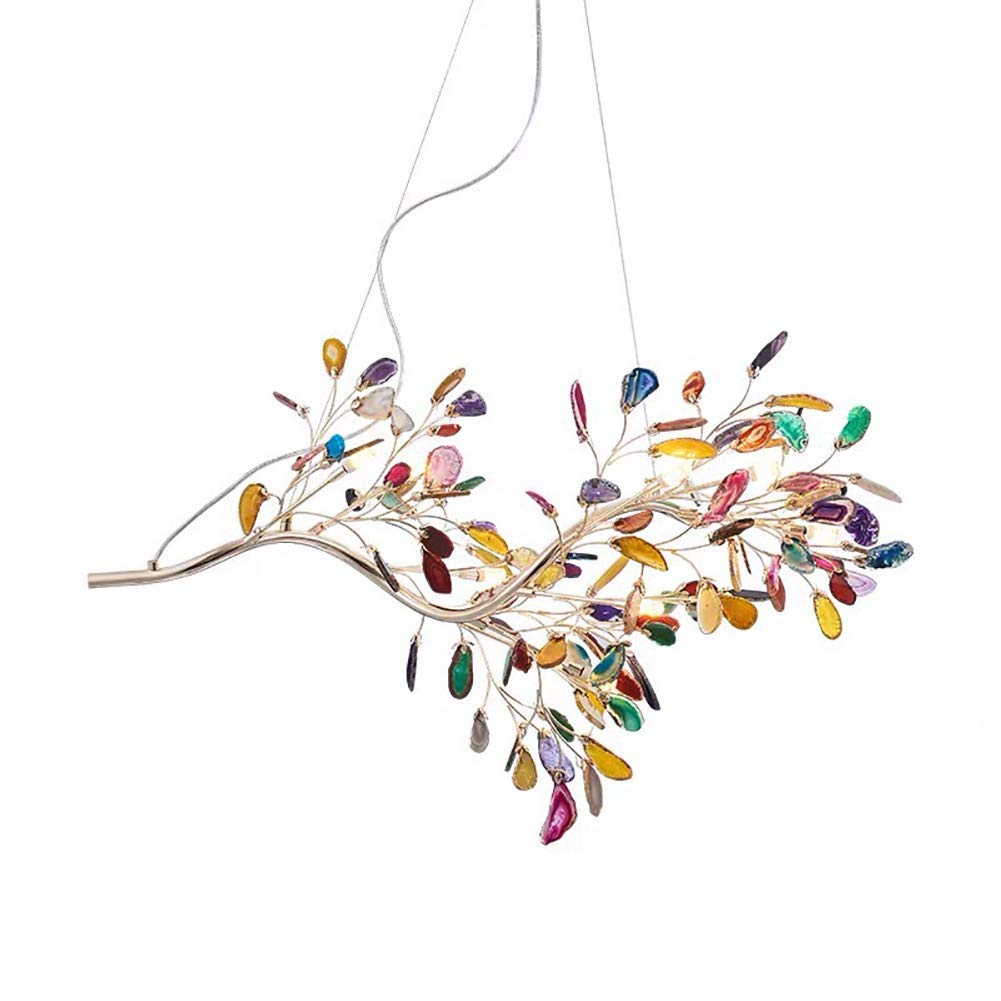 Modern LED Sputnik Chandelier - 9/11 Light Agate Firefly Pendant Ceiling Lamp with 33.4