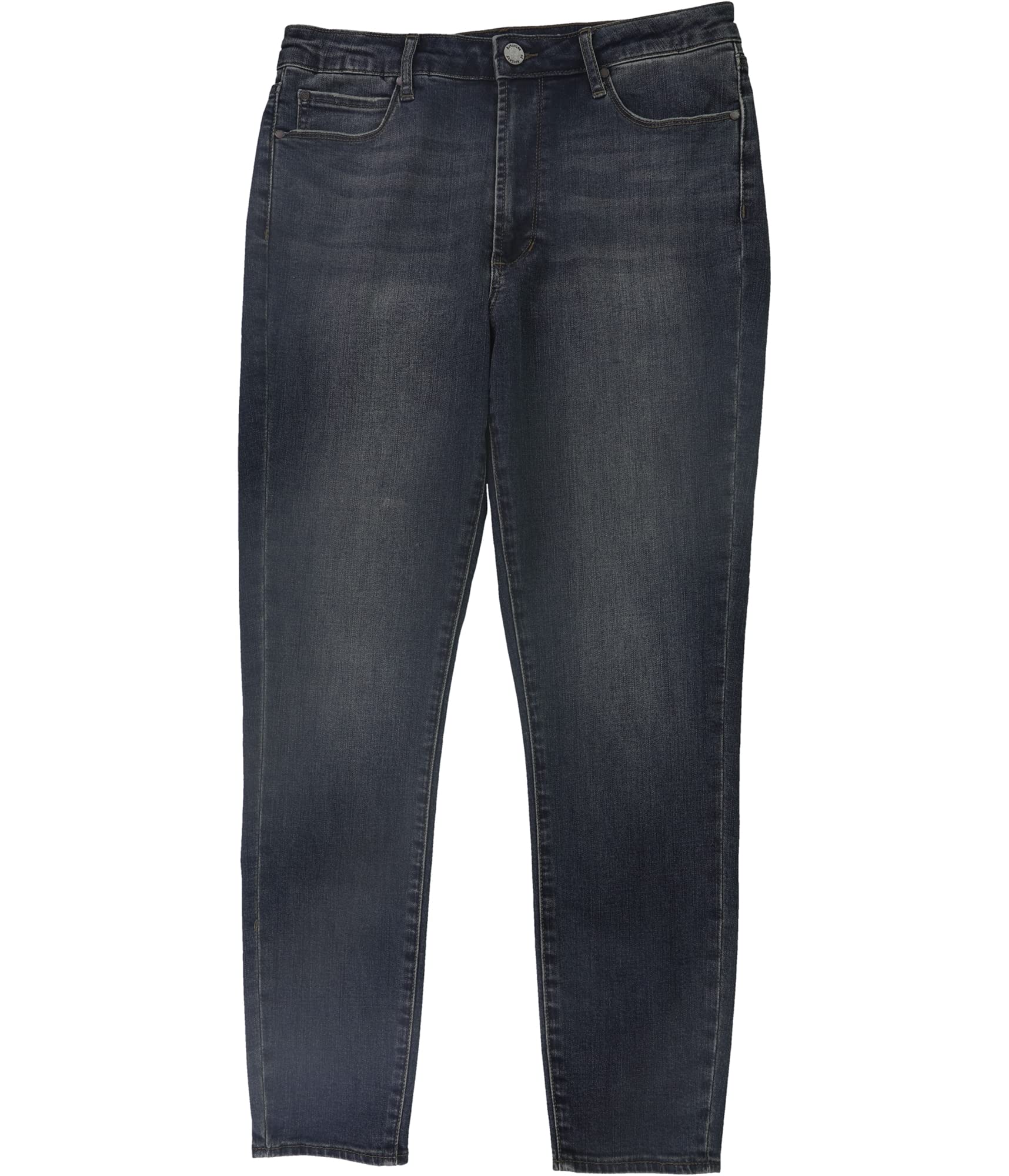 Articles of Society Women's Heather Cropped Jeans - High Waist Distressed Denim Shorts for Summer | Casual Streetwear & Weekend Outfits