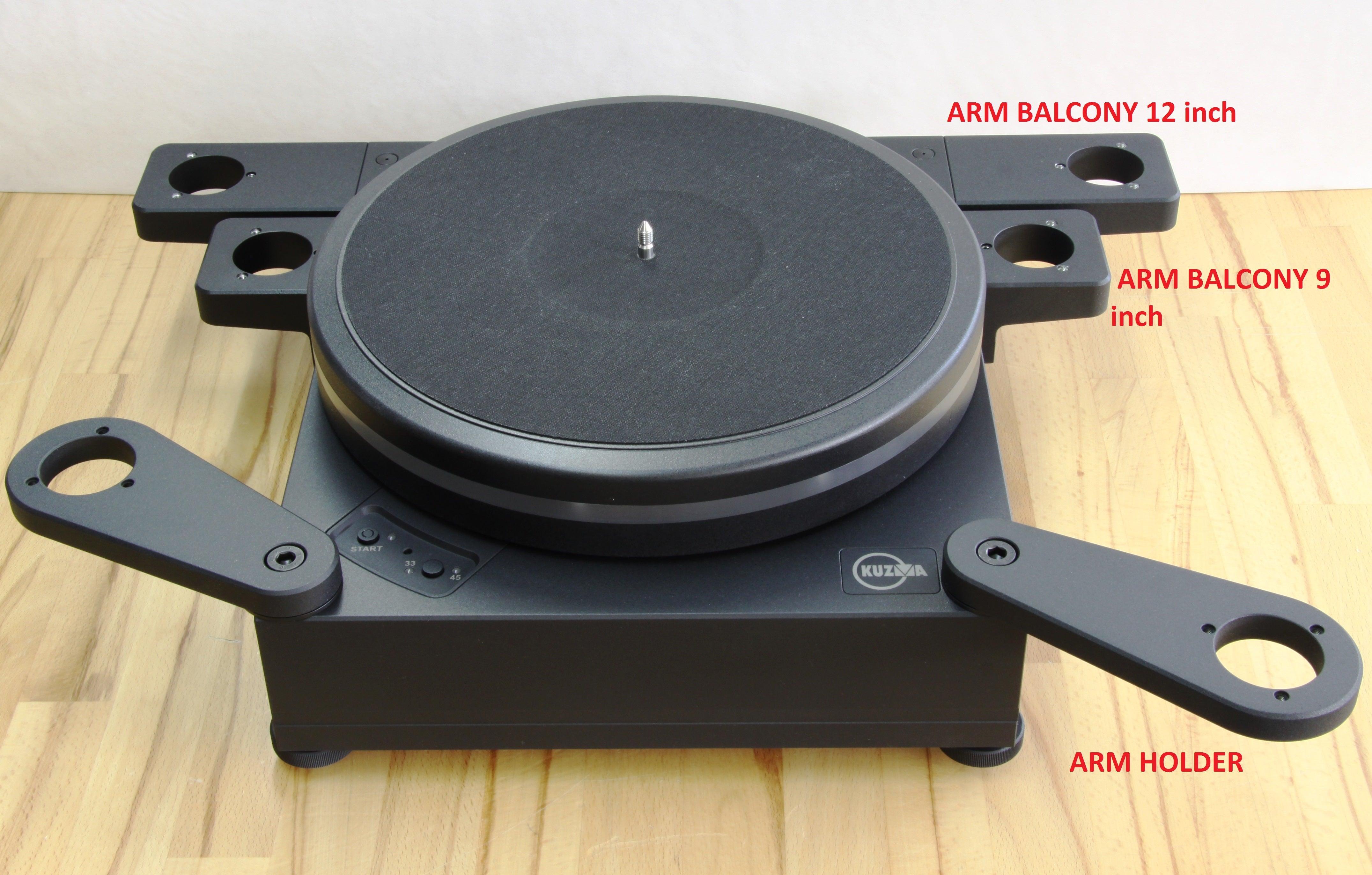 Kuzma Stabi R High-End Turntable Tonearm - Premium Audiophile Vinyl Record Player Accessory for Home Audio & DJ Setup