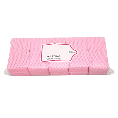 Premium Nail Art Gel Wipes - Lint-Free Cotton Pads for Nail Polish & Eyelash Glue Removal - Gentle Makeup Remover Wipes for Salon & Home Manicures - Ideal for Nail Extensions, Gel Polish & Lash Care